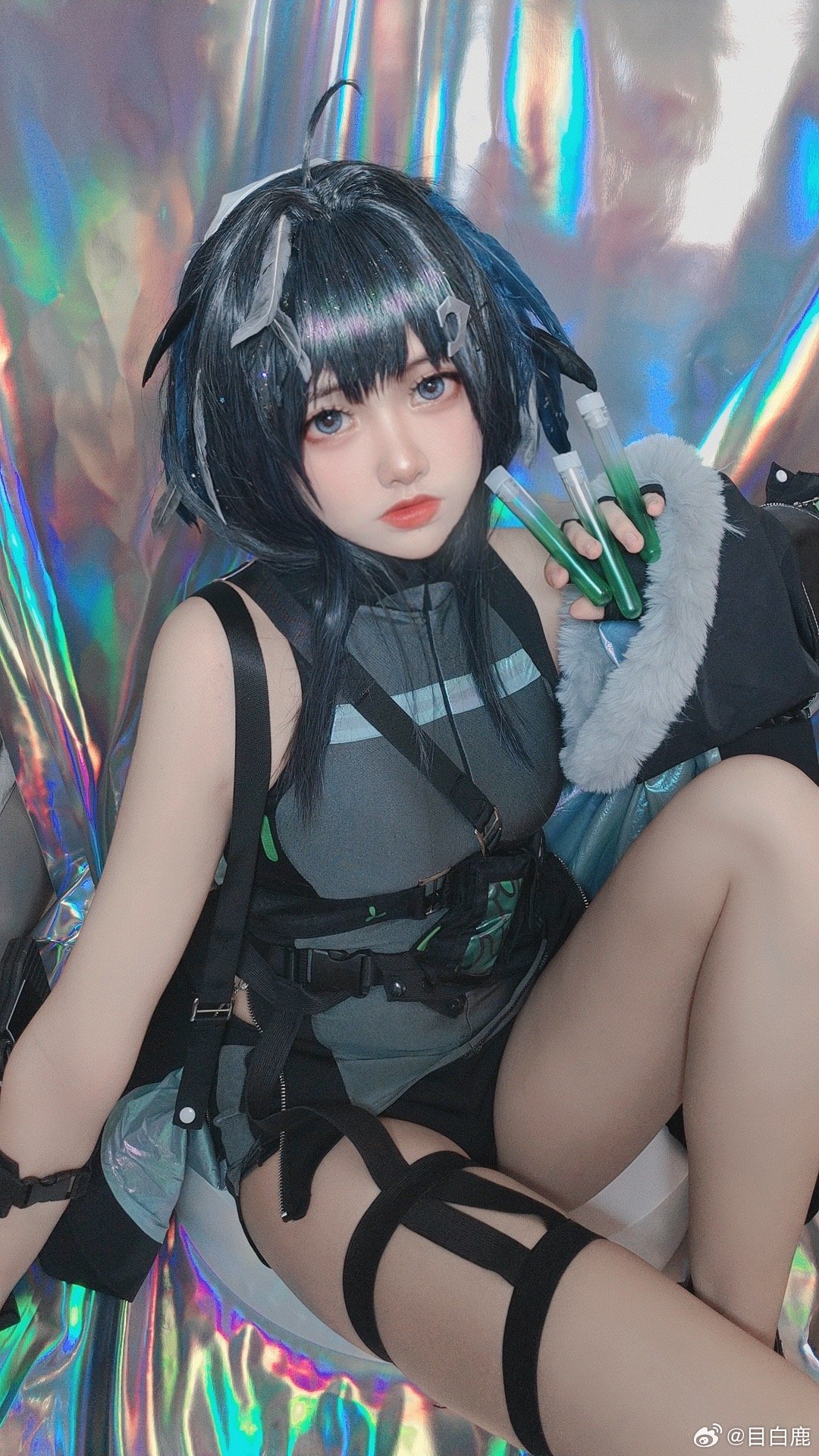 明日方舟 羽毛笔@目白鹿 COSPLAY-第1张