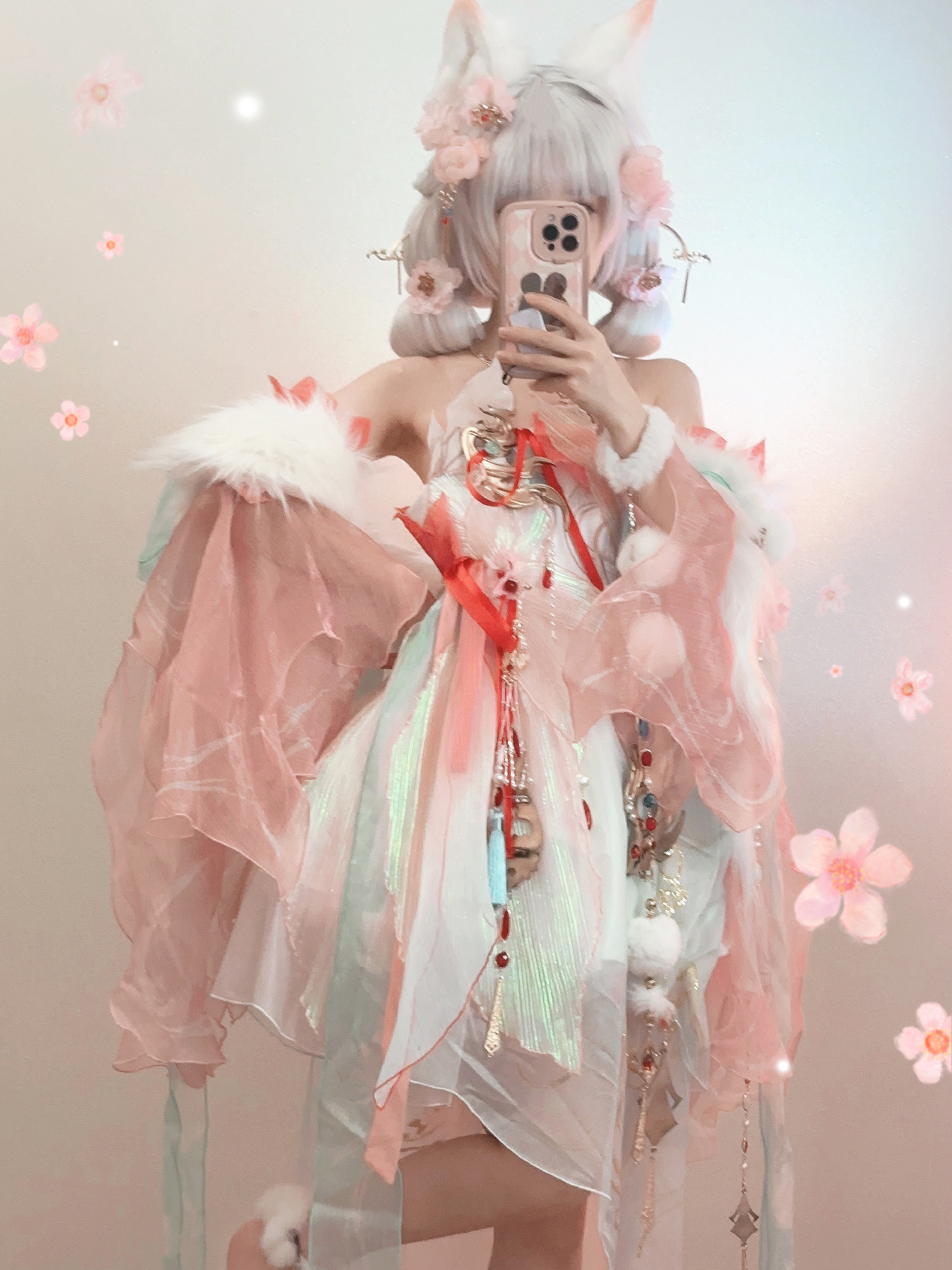 天谕手游联动狐妖小红娘@可以吃的小奶糖 COSPLAY-第7张