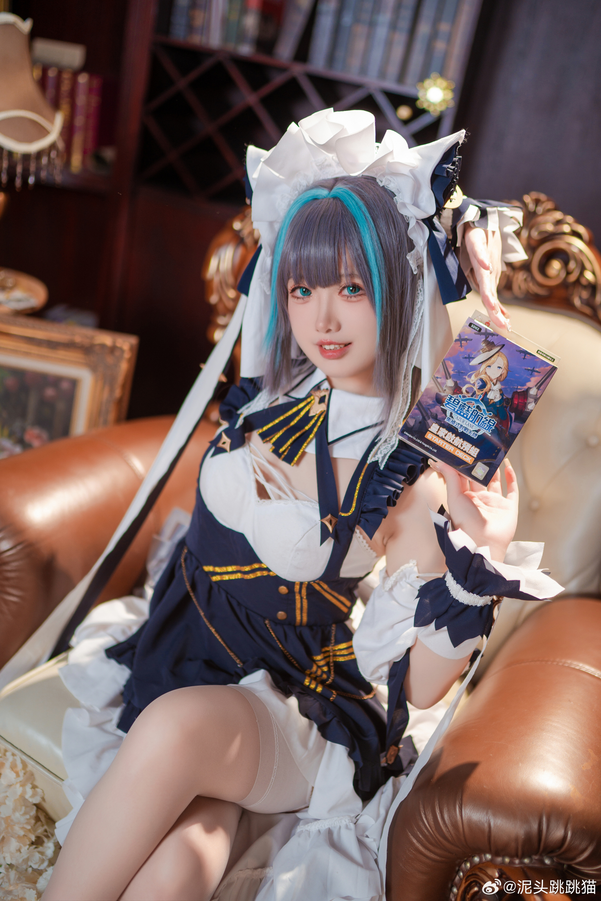 亲爱的，嘿！这是今天份的爱的拥抱哦～ 碧蓝航线@泥头跳跳猫 COSPLAY-第4张