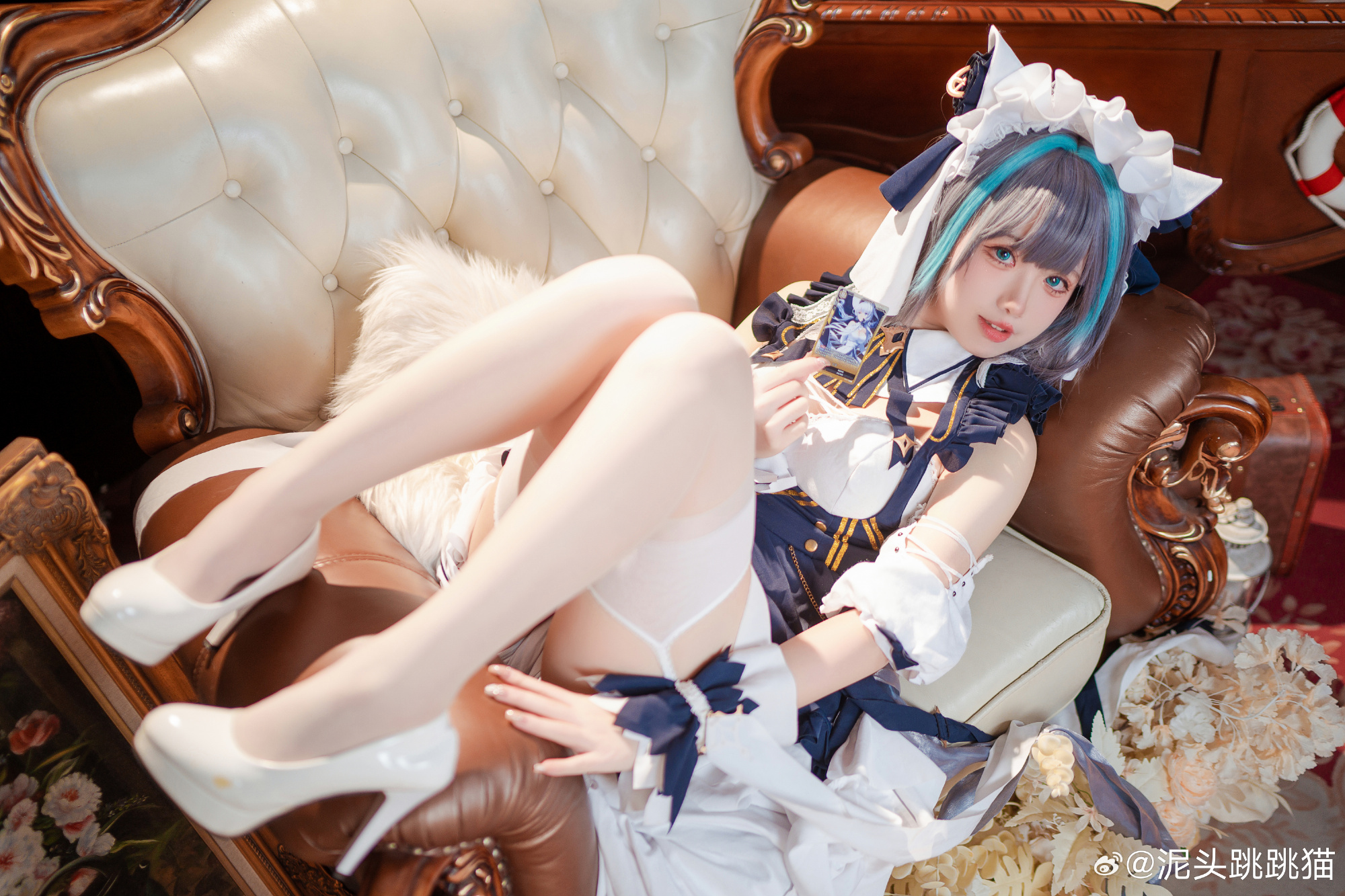 亲爱的，嘿！这是今天份的爱的拥抱哦～ 碧蓝航线@泥头跳跳猫 COSPLAY-第1张