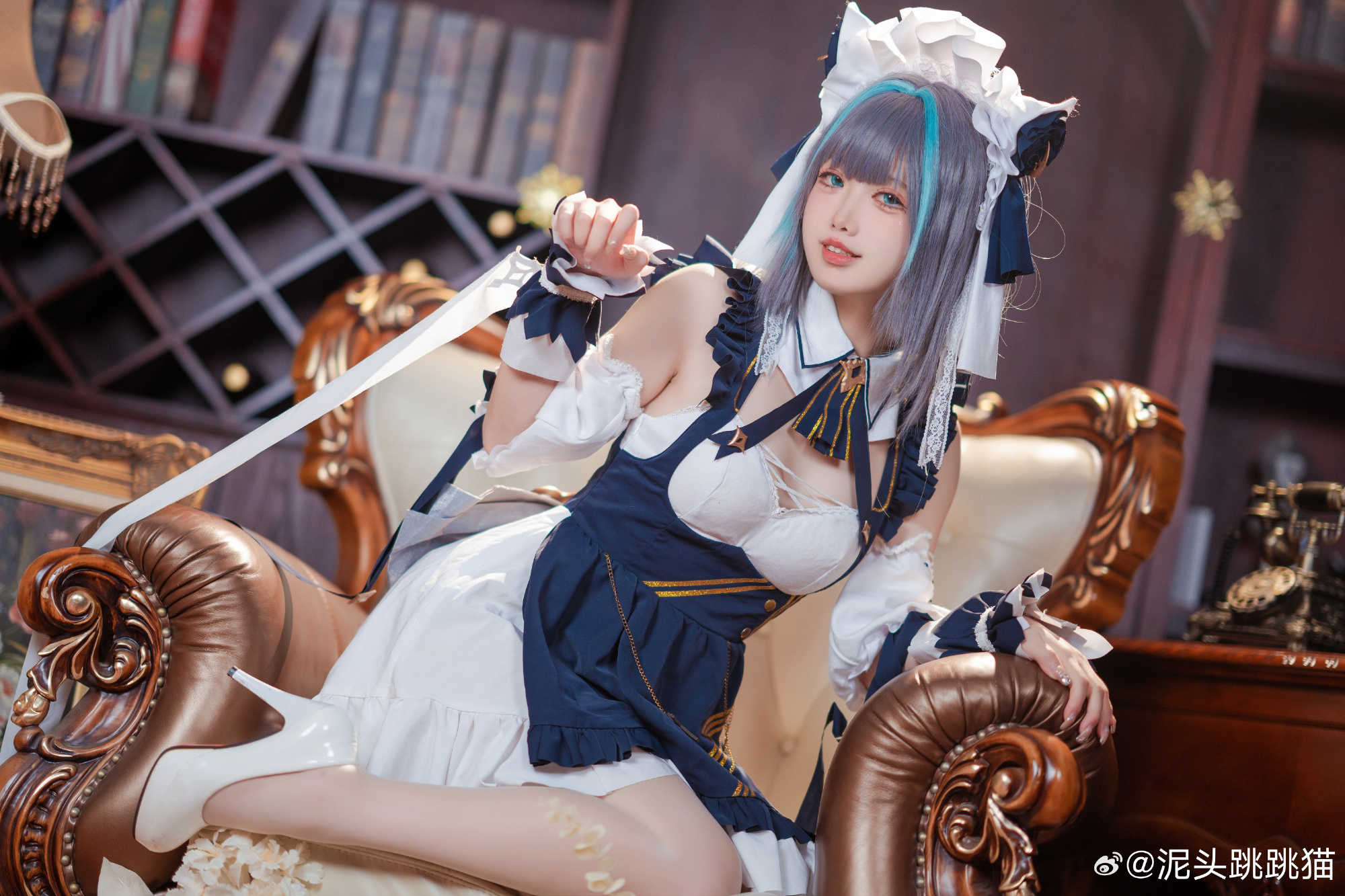 亲爱的，嘿！这是今天份的爱的拥抱哦～ 碧蓝航线@泥头跳跳猫 COSPLAY-第10张