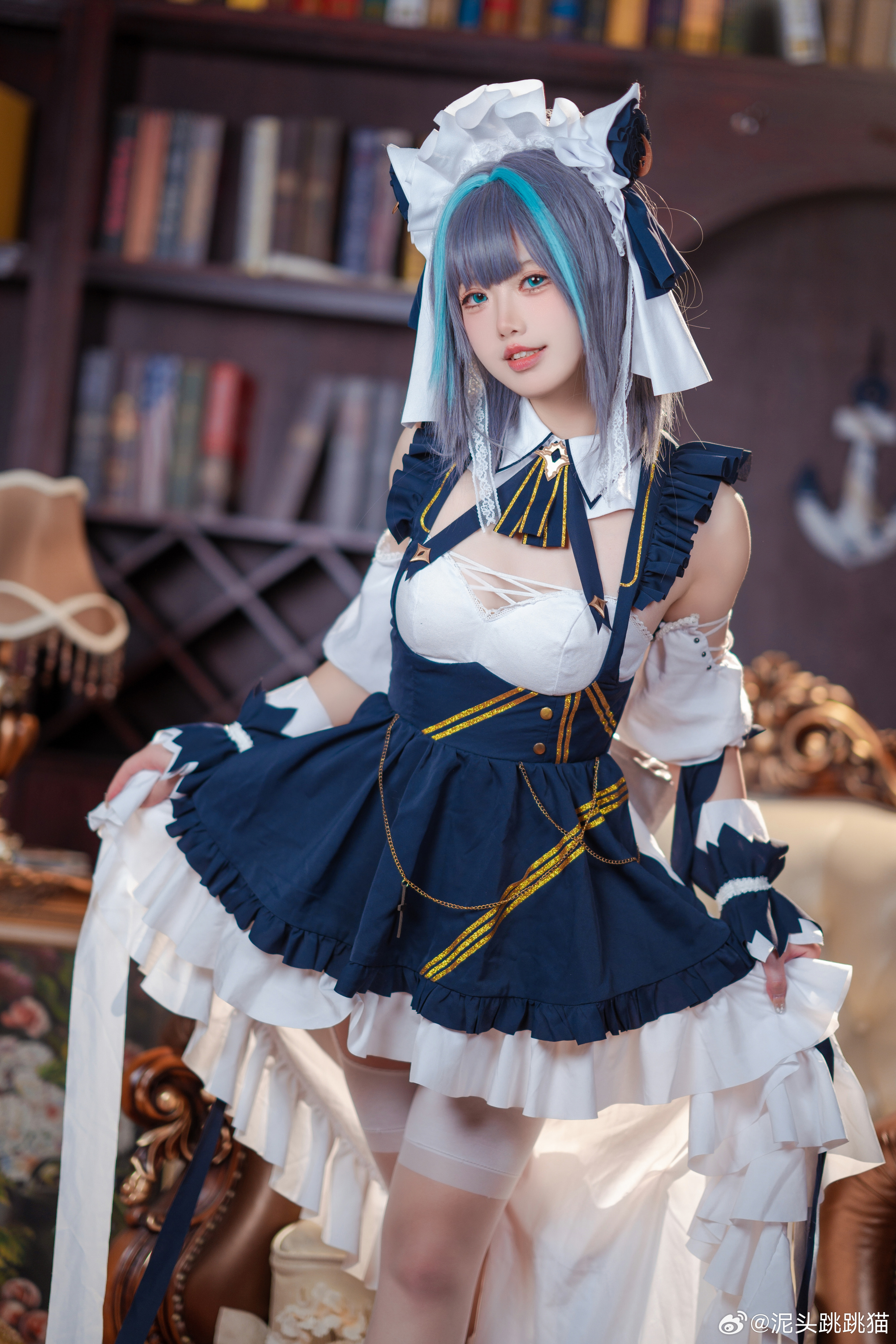 亲爱的，嘿！这是今天份的爱的拥抱哦～ 碧蓝航线@泥头跳跳猫 COSPLAY-第13张