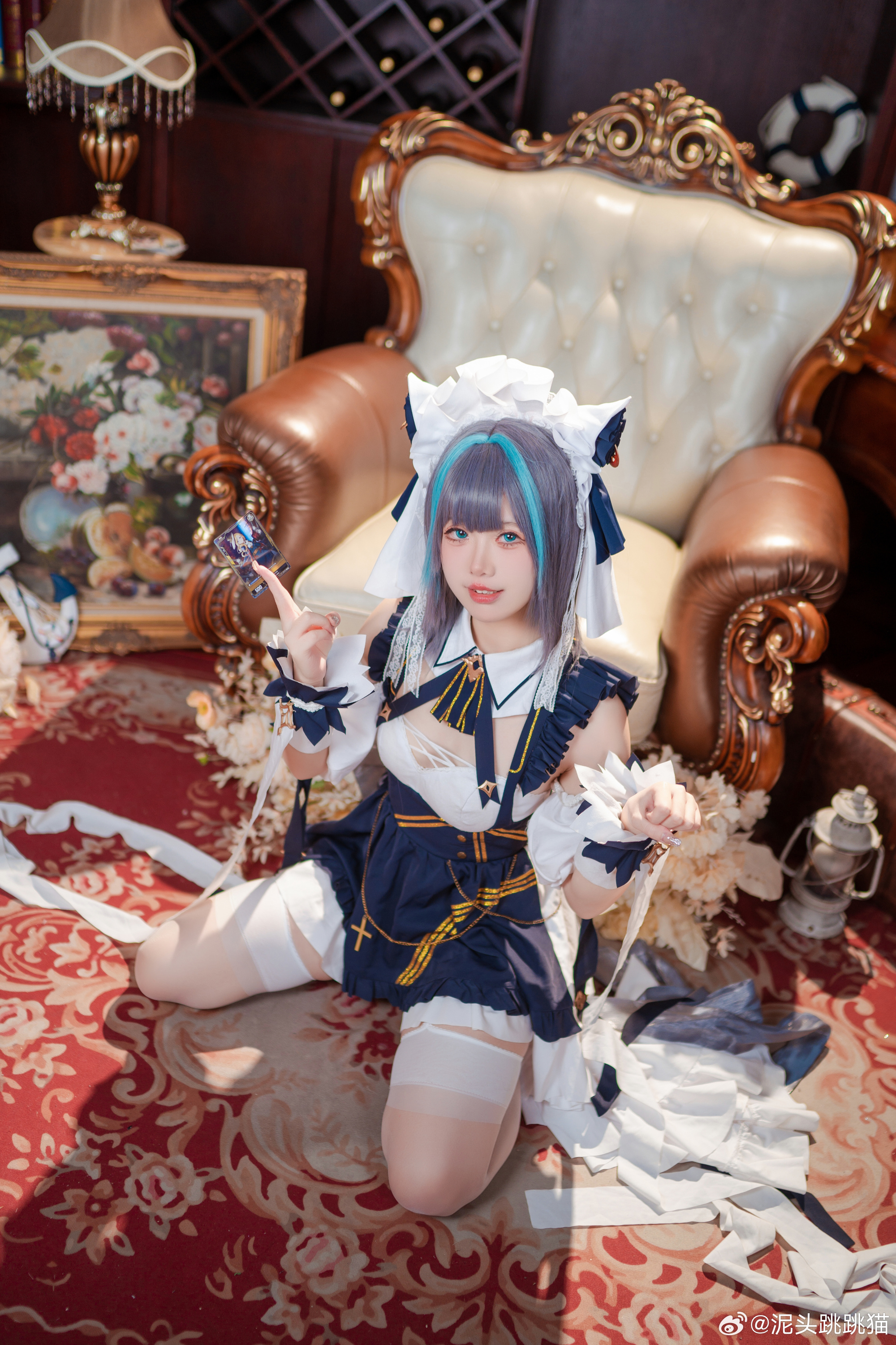 亲爱的，嘿！这是今天份的爱的拥抱哦～ 碧蓝航线@泥头跳跳猫 COSPLAY-第14张
