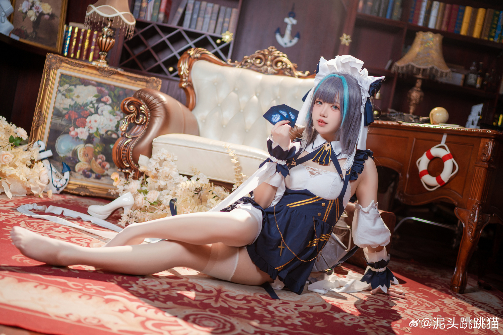 亲爱的，嘿！这是今天份的爱的拥抱哦～ 碧蓝航线@泥头跳跳猫 COSPLAY-第15张