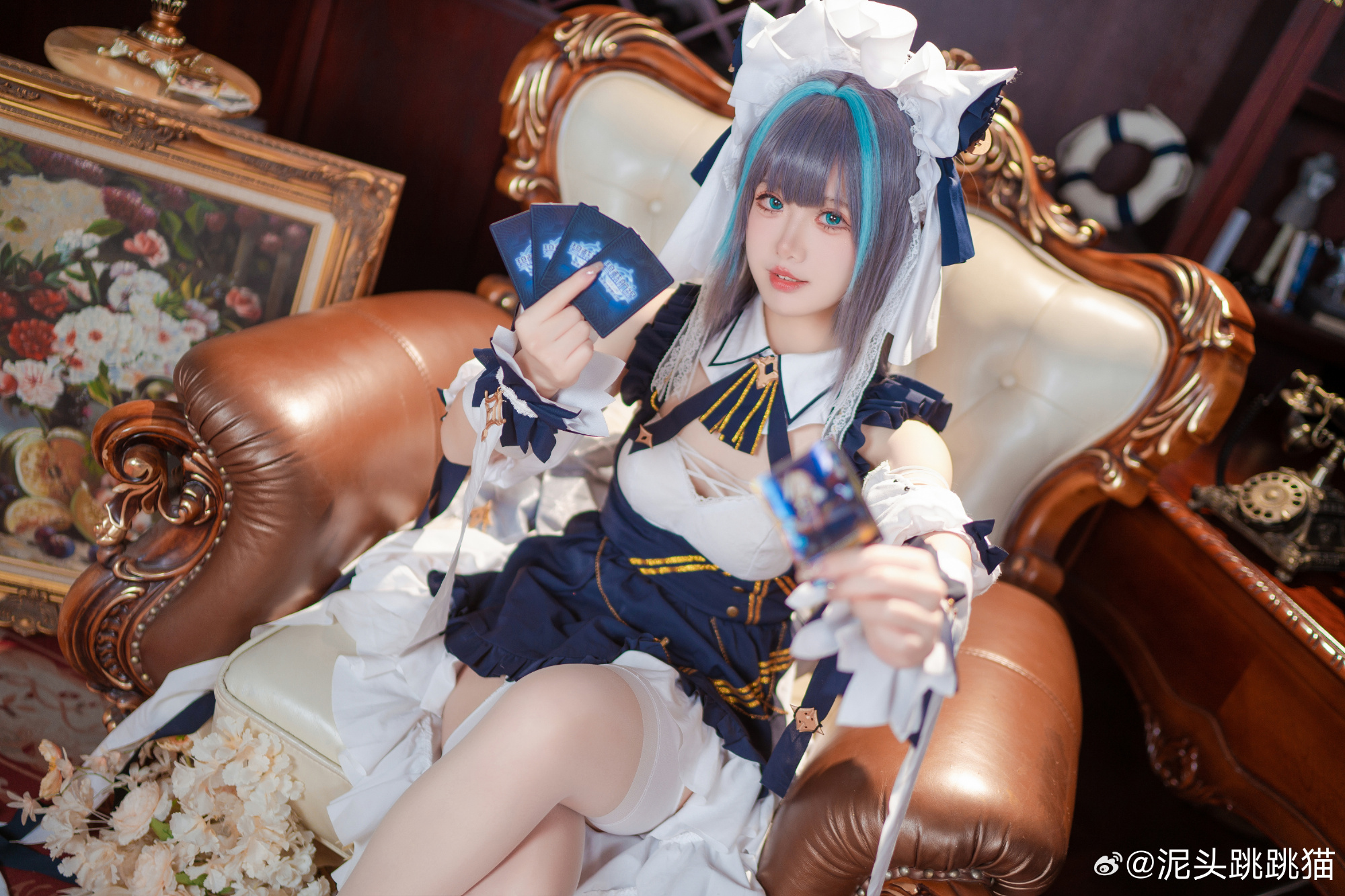 亲爱的，嘿！这是今天份的爱的拥抱哦～ 碧蓝航线@泥头跳跳猫 COSPLAY-第18张