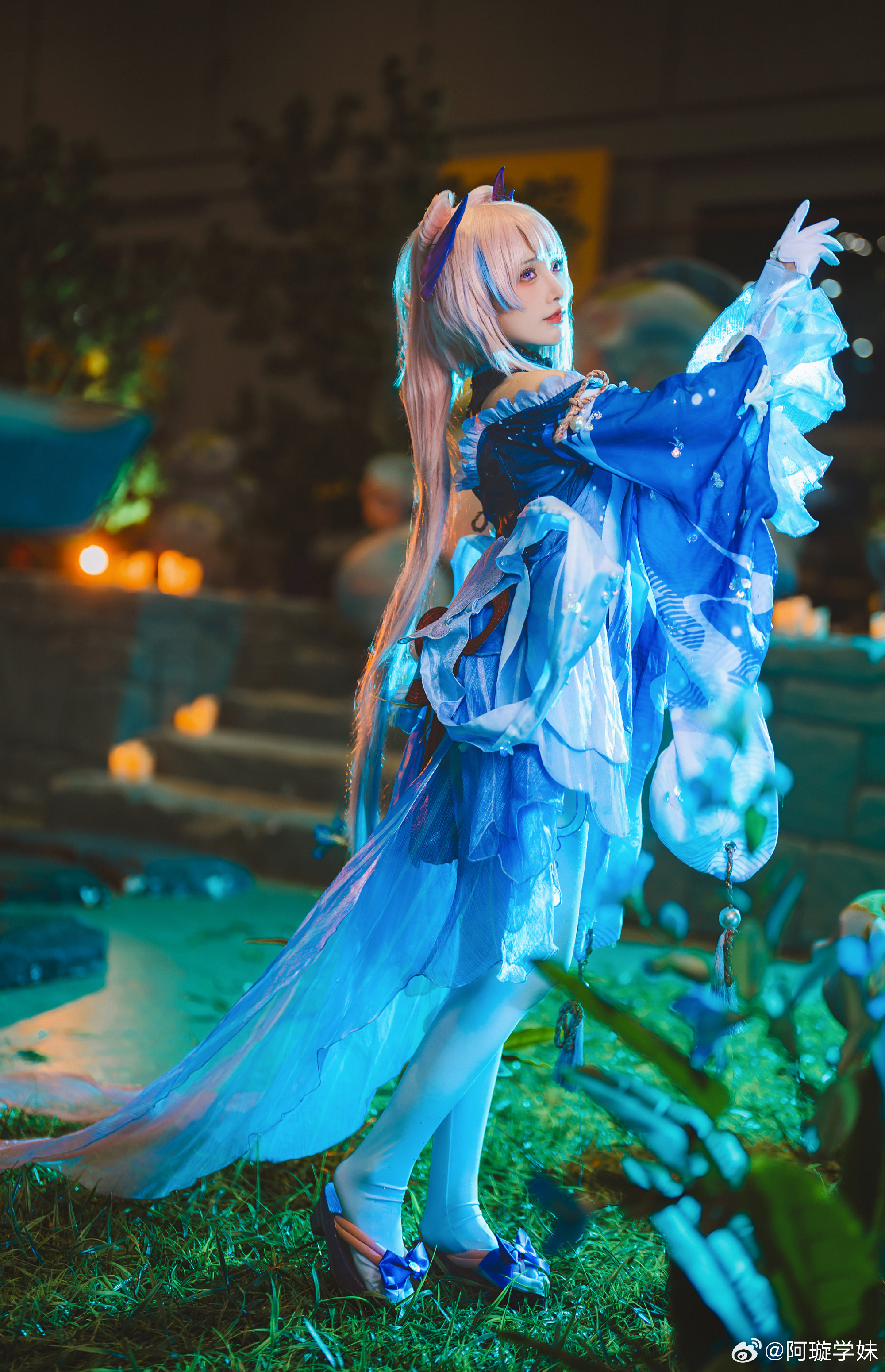 原神fes 珊瑚宫心海@阿璇学妹 COSPLAY-第4张