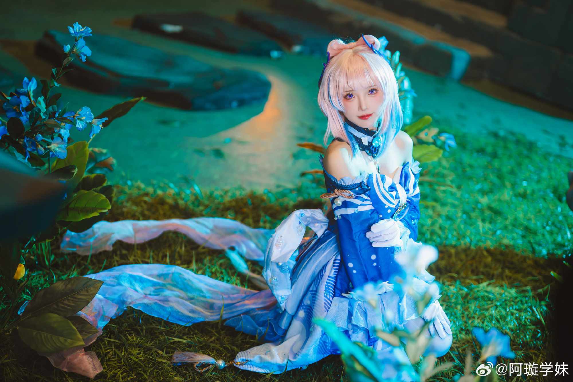 原神fes 珊瑚宫心海@阿璇学妹 COSPLAY-第6张