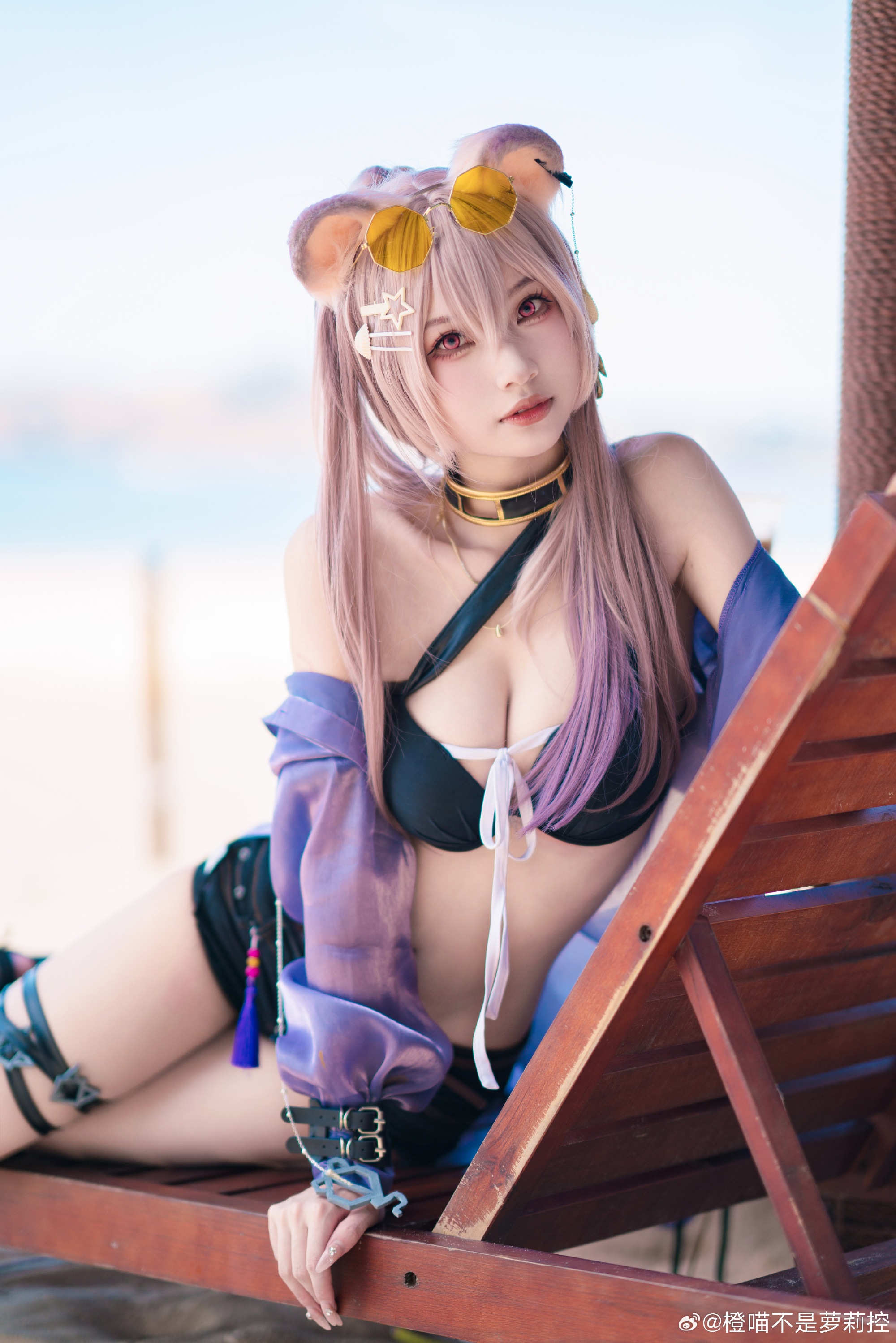 鼠鼠我啊，上班去不了cj呢 明日方舟 林雨霞@橙喵不是萝莉控 COSPLAY-第1张