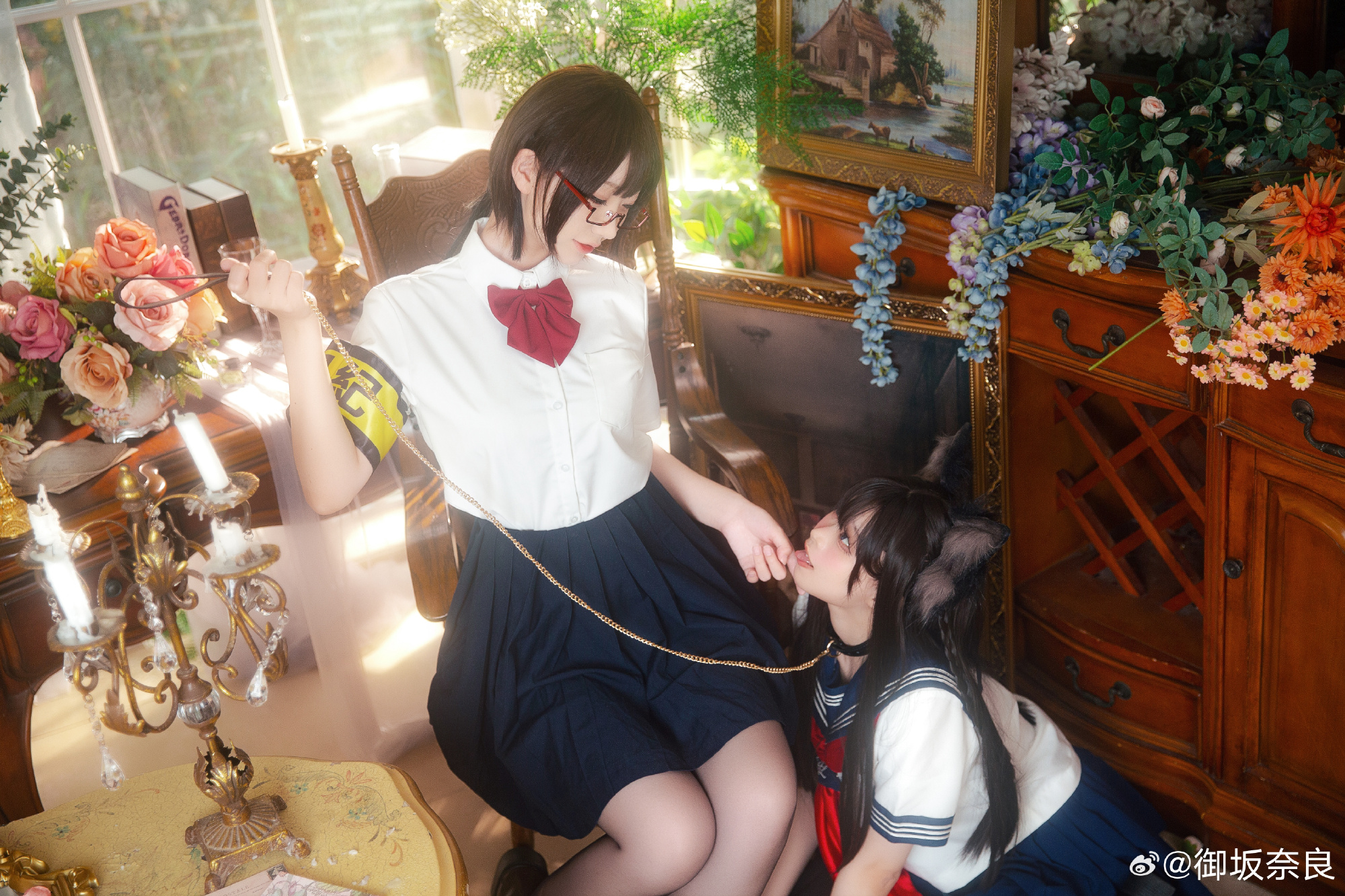 我不在乎这个,只要能够永远跟您在一起………♡ 少女写真 JK@御坂奈良 JK-第9张