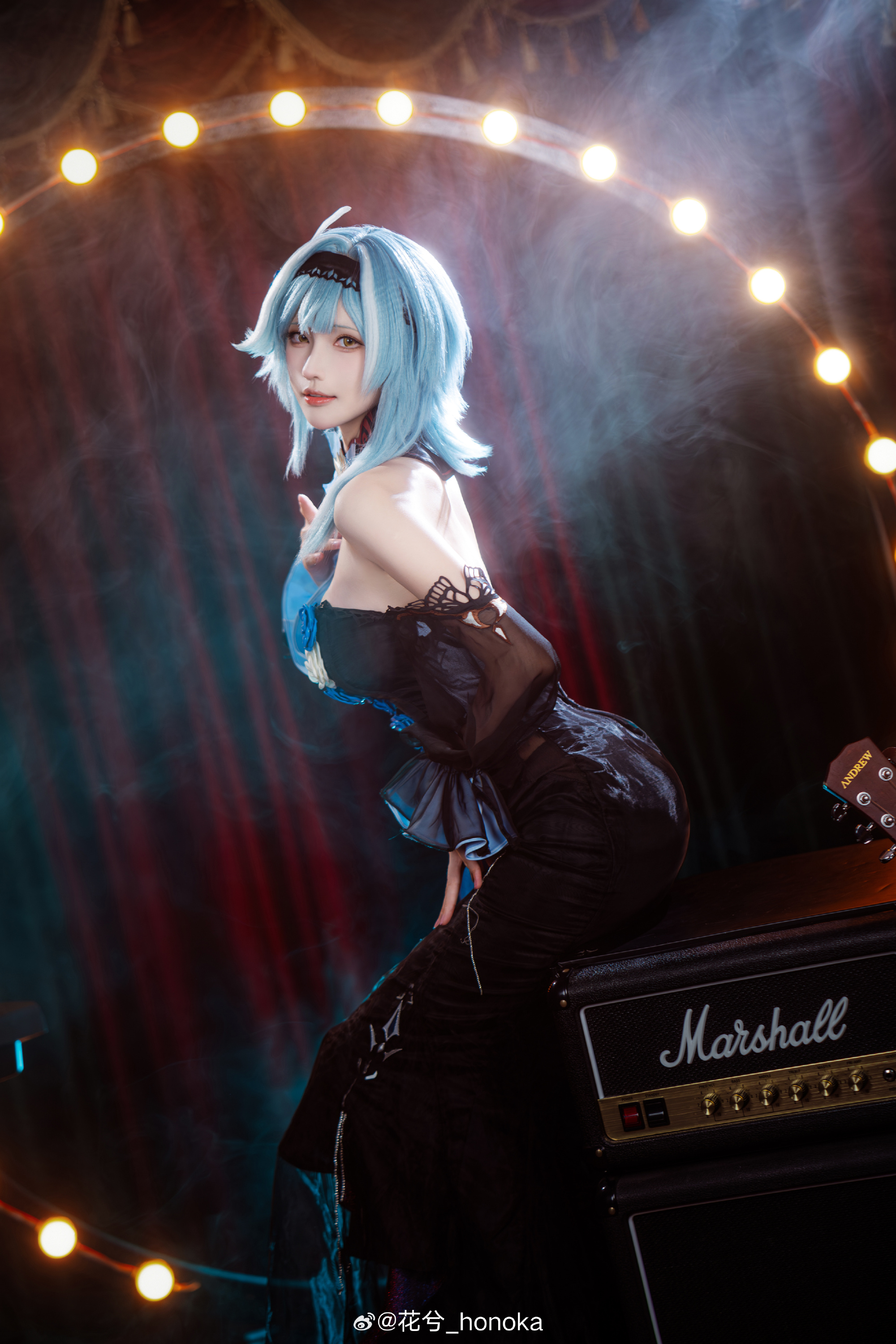 cosplay 那就…与罪人共舞一曲,如何? 原神 优菈@花兮_honoka COSPLAY-第6张