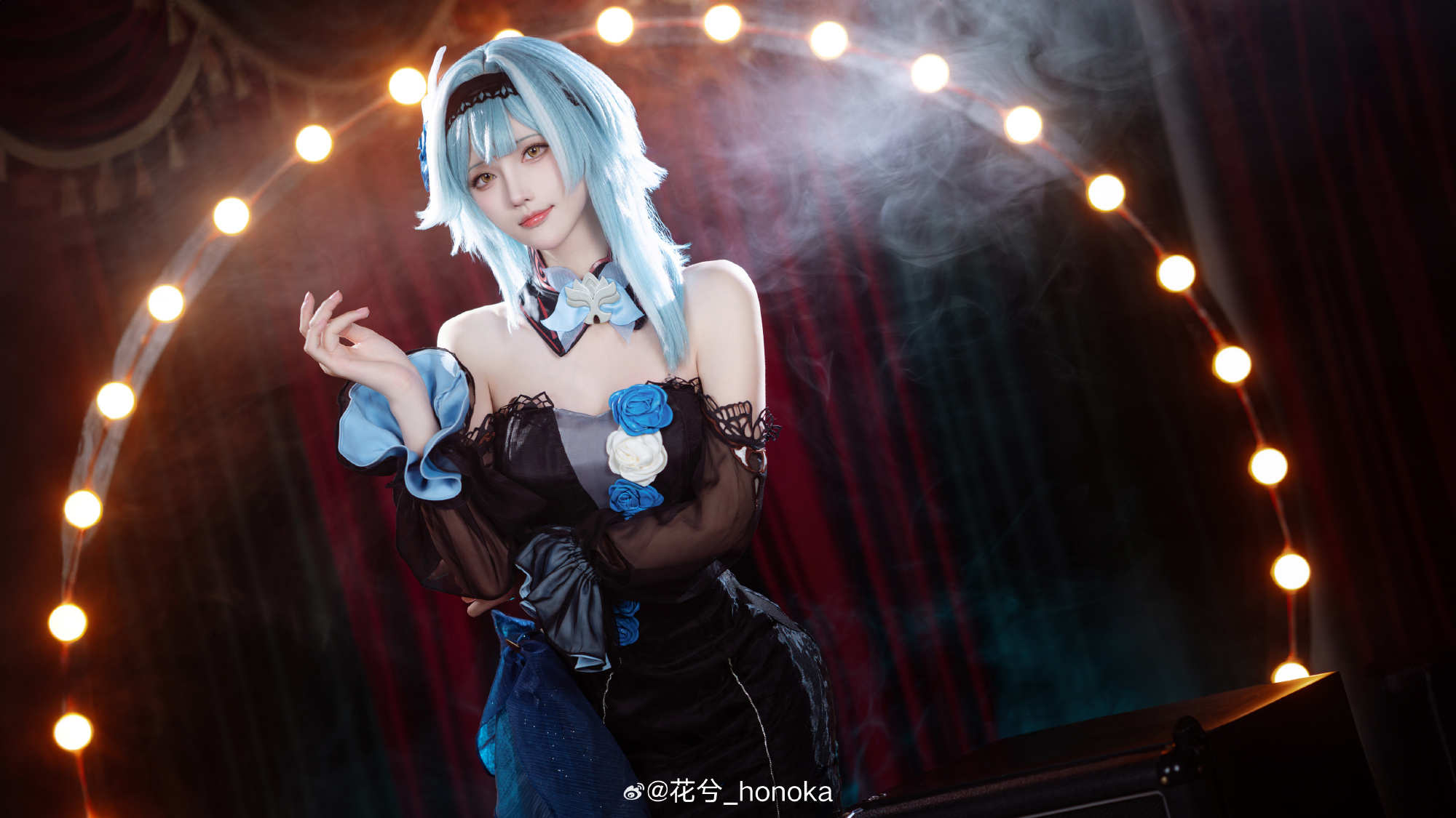 cosplay 那就…与罪人共舞一曲,如何? 原神 优菈@花兮_honoka COSPLAY-第4张