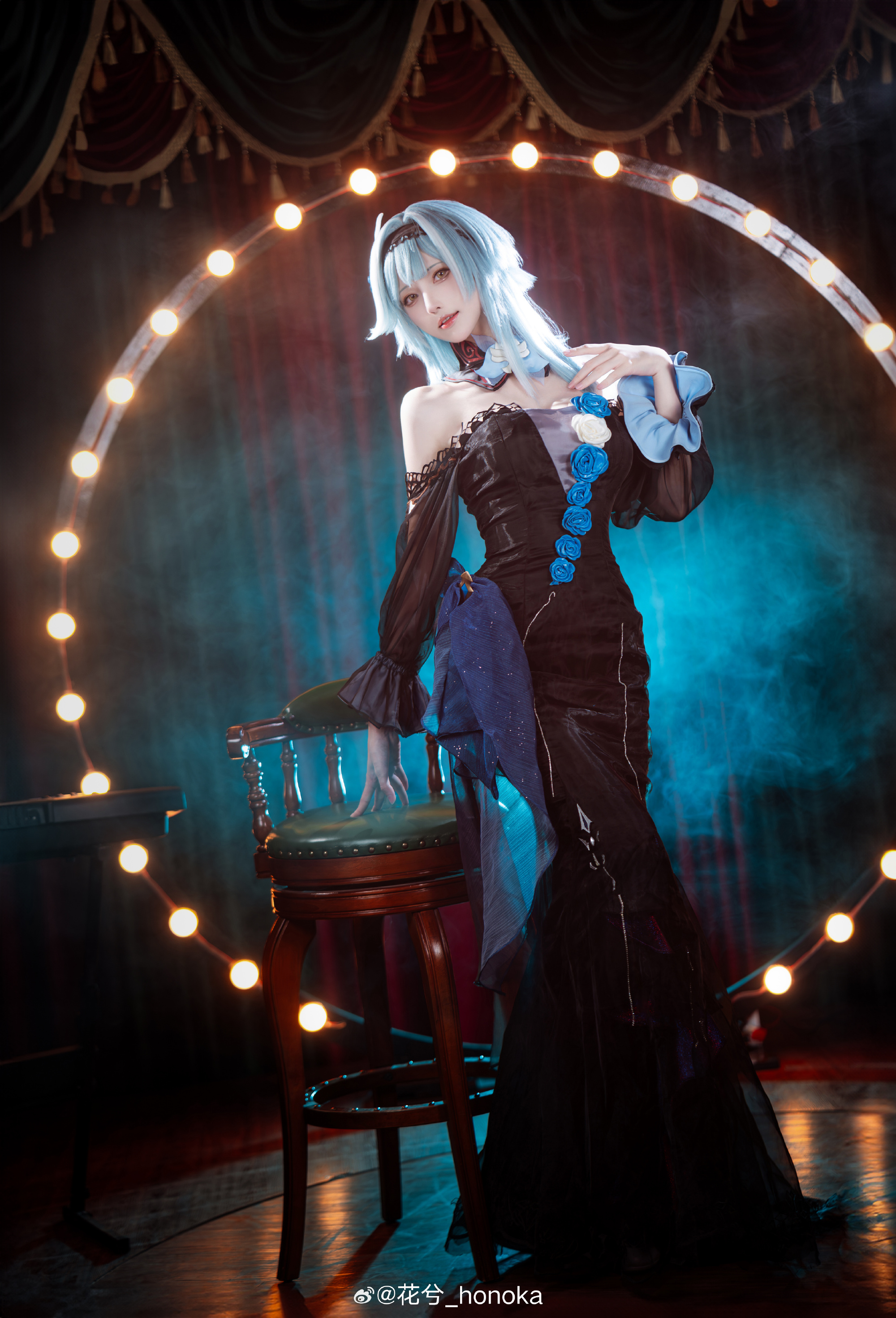 cosplay 那就…与罪人共舞一曲,如何? 原神 优菈@花兮_honoka COSPLAY-第2张