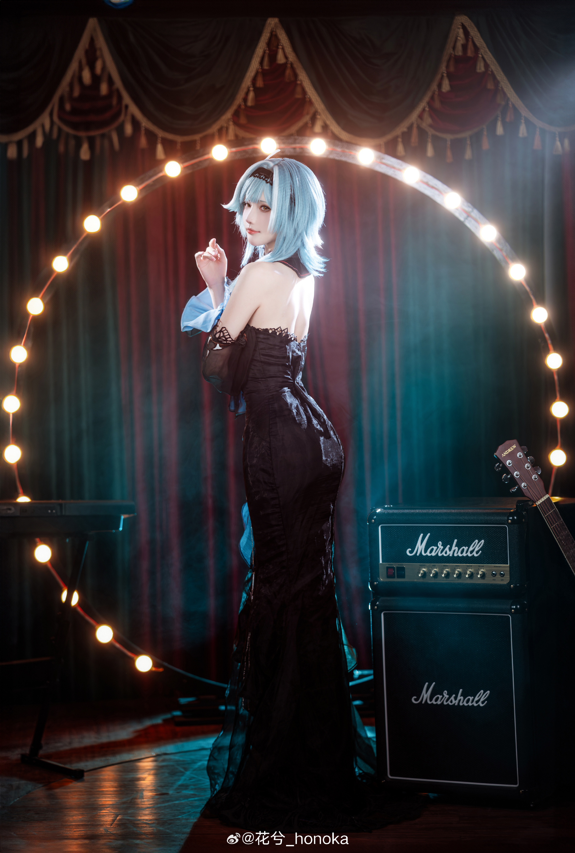 cosplay 那就…与罪人共舞一曲,如何? 原神 优菈@花兮_honoka COSPLAY-第3张