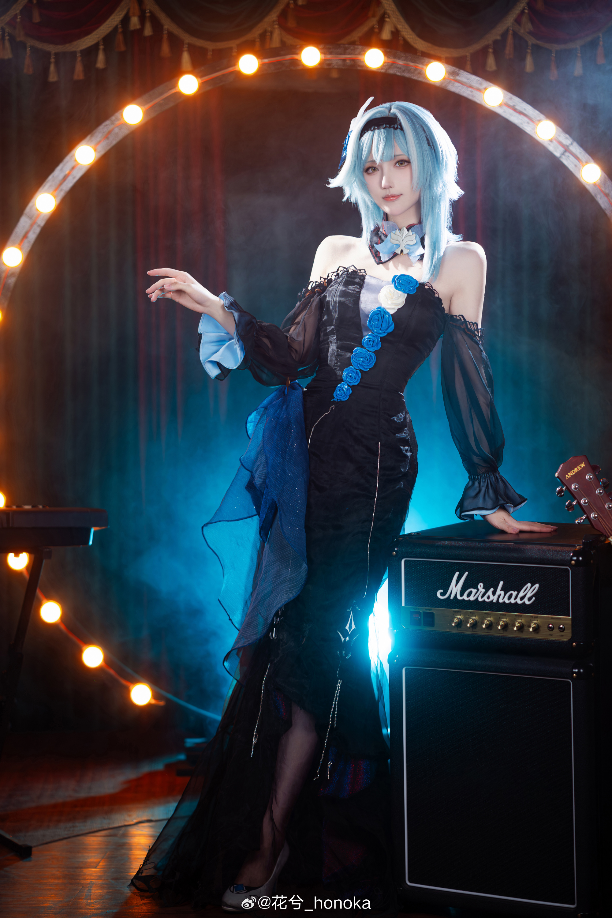 cosplay 那就…与罪人共舞一曲,如何? 原神 优菈@花兮_honoka COSPLAY-第8张