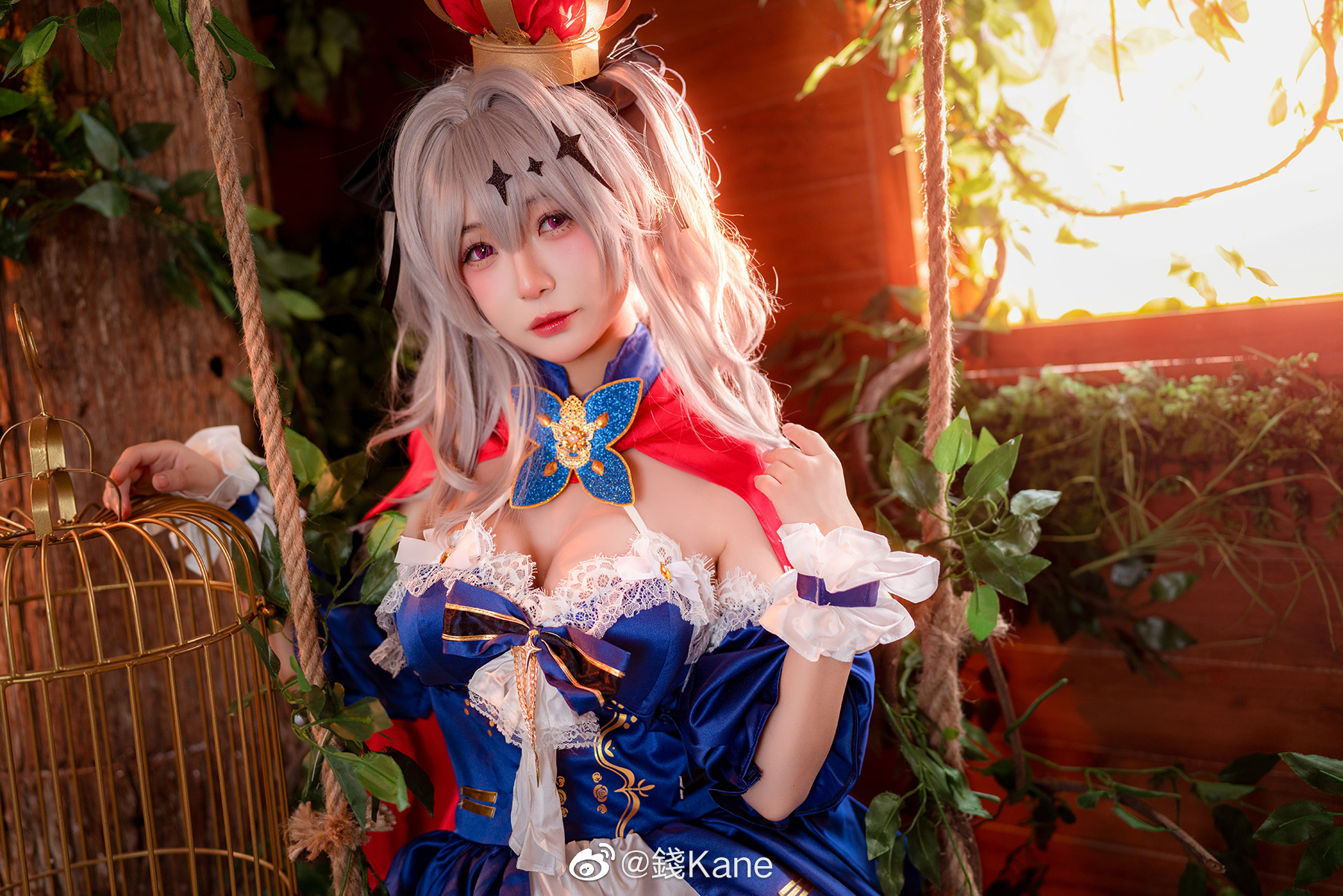 欢迎回来。今天指挥官扮演的是哪位呢？ 霞飞·笼中的白雪公主@錢Kane COSPLAY-第8张