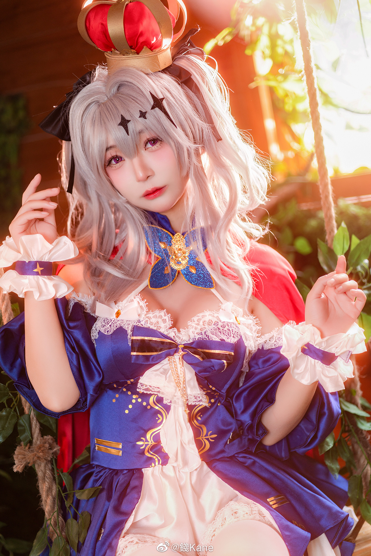 欢迎回来。今天指挥官扮演的是哪位呢？ 霞飞·笼中的白雪公主@錢Kane COSPLAY-第6张