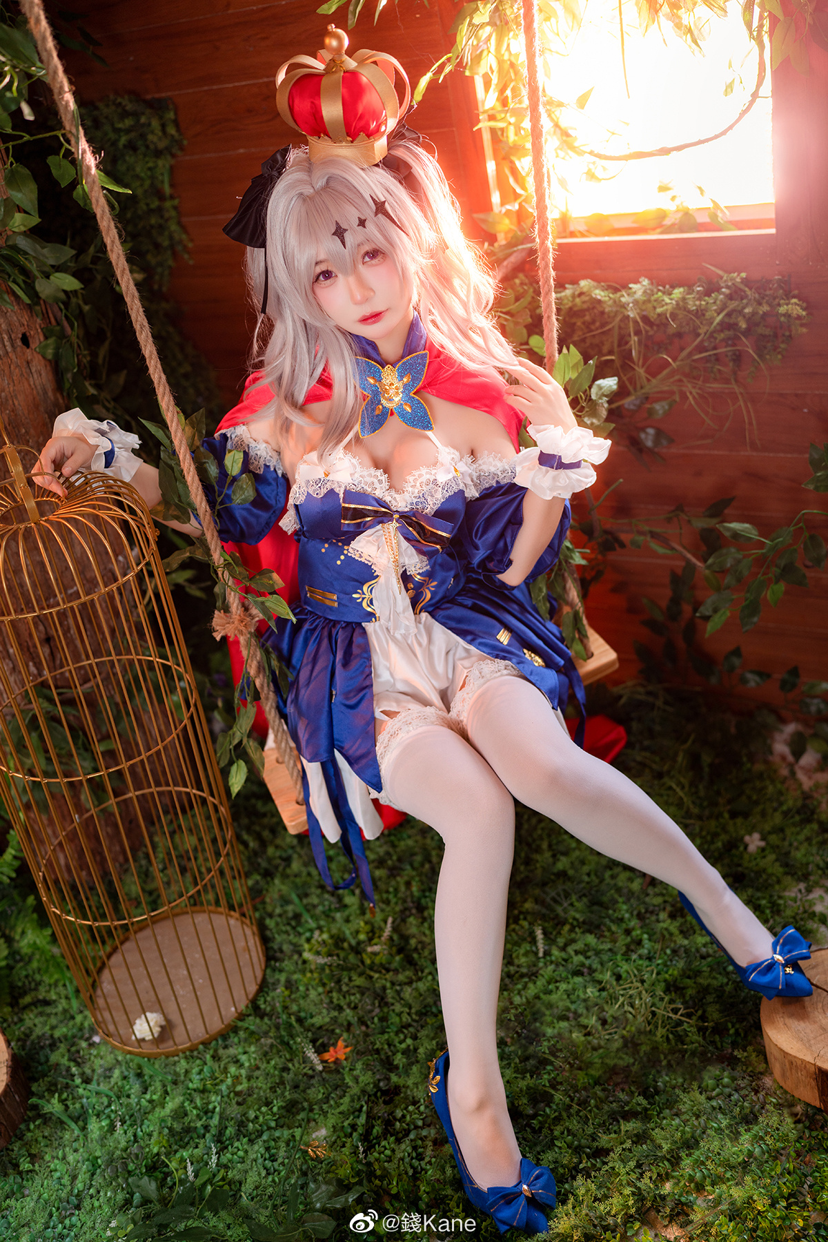 欢迎回来。今天指挥官扮演的是哪位呢？ 霞飞·笼中的白雪公主@錢Kane COSPLAY-第7张