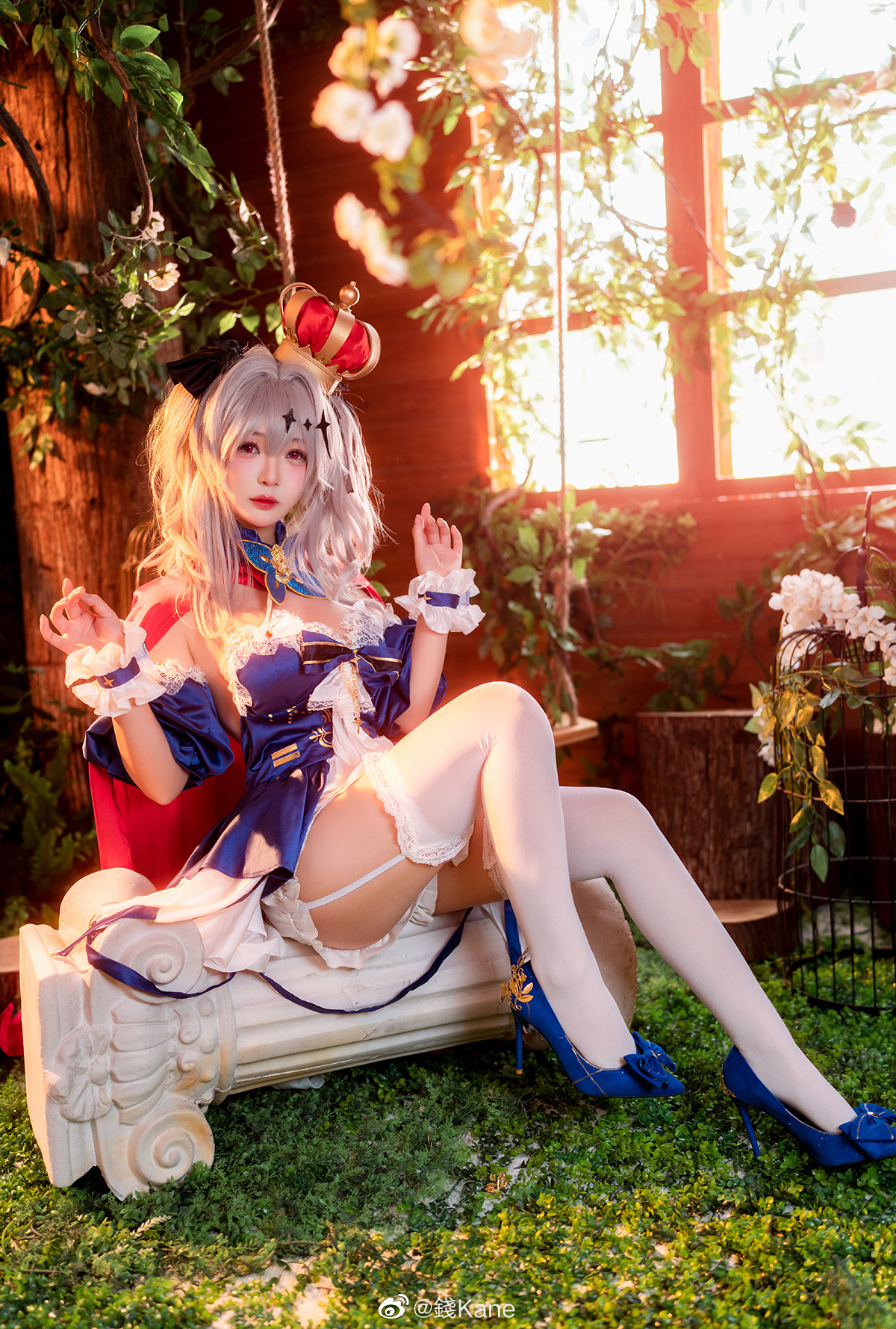 欢迎回来。今天指挥官扮演的是哪位呢？ 霞飞·笼中的白雪公主@錢Kane COSPLAY-第10张