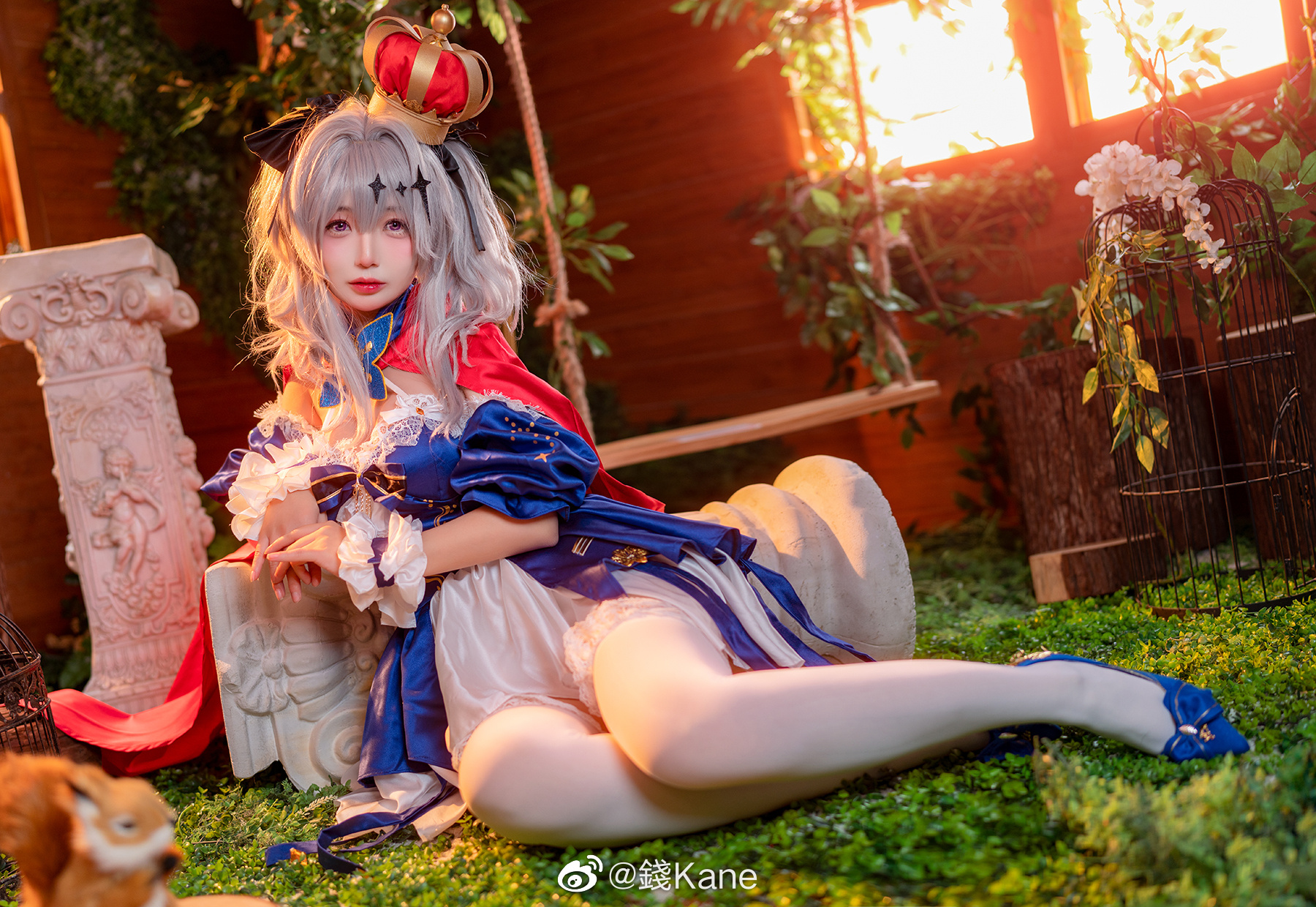 欢迎回来。今天指挥官扮演的是哪位呢？ 霞飞·笼中的白雪公主@錢Kane COSPLAY-第13张