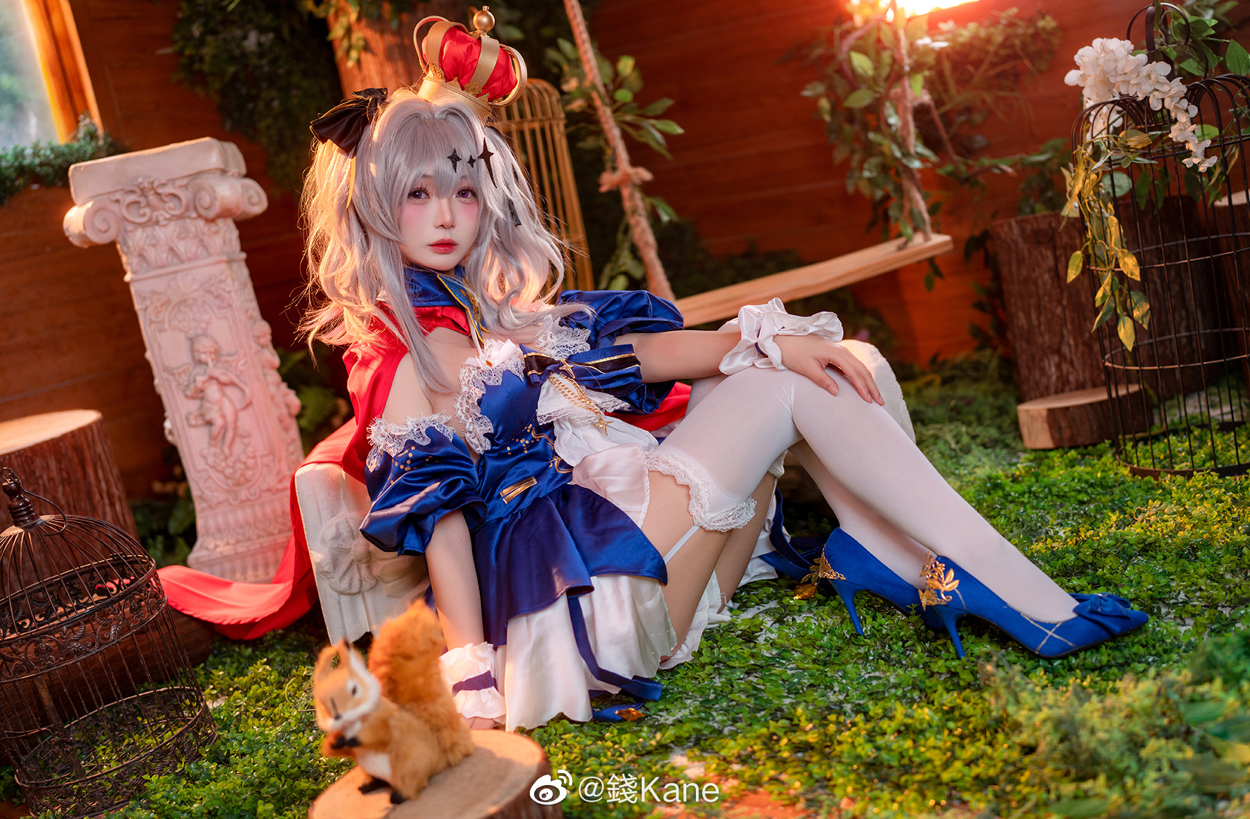 欢迎回来。今天指挥官扮演的是哪位呢？ 霞飞·笼中的白雪公主@錢Kane COSPLAY-第14张