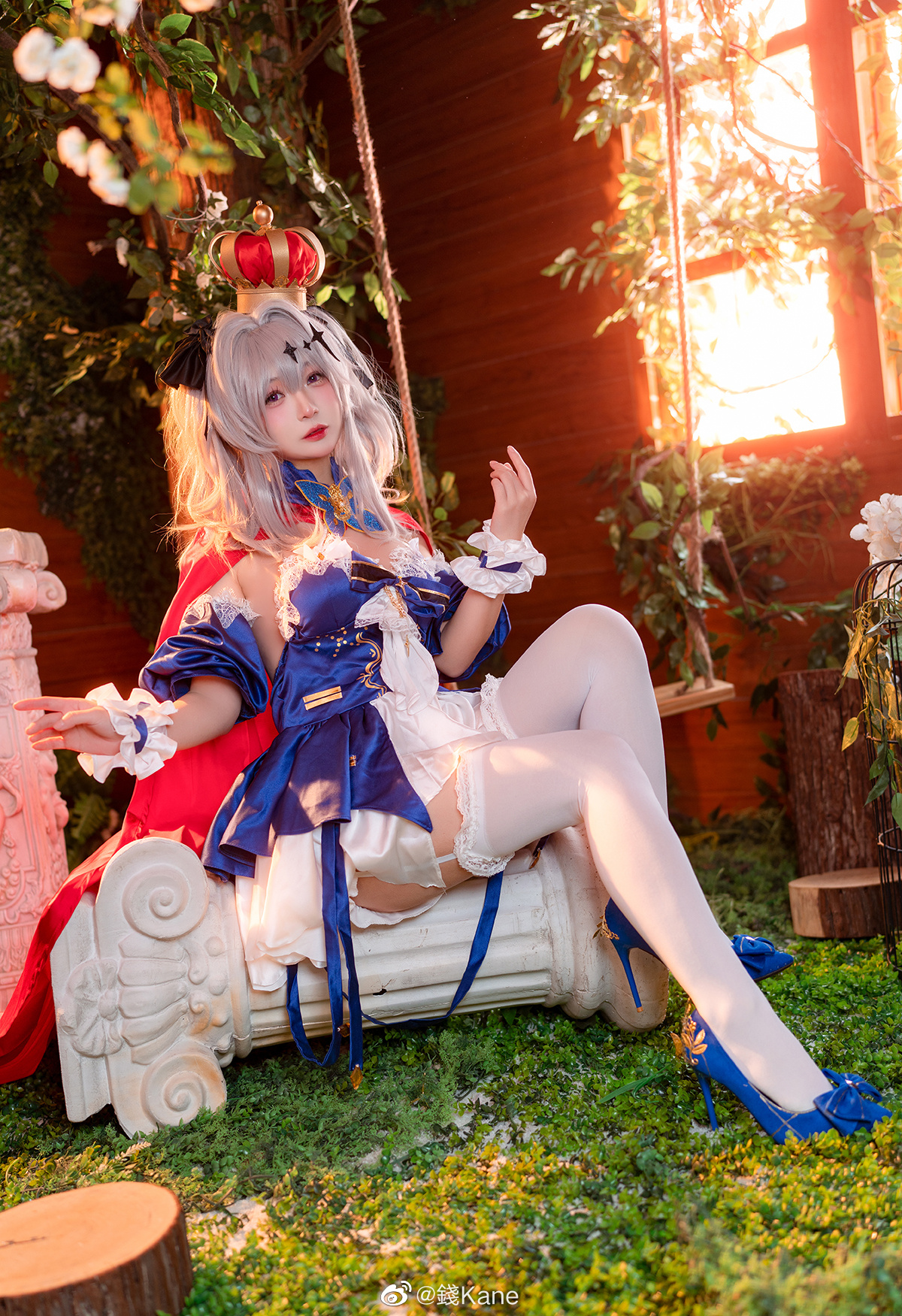 欢迎回来。今天指挥官扮演的是哪位呢？ 霞飞·笼中的白雪公主@錢Kane COSPLAY-第15张