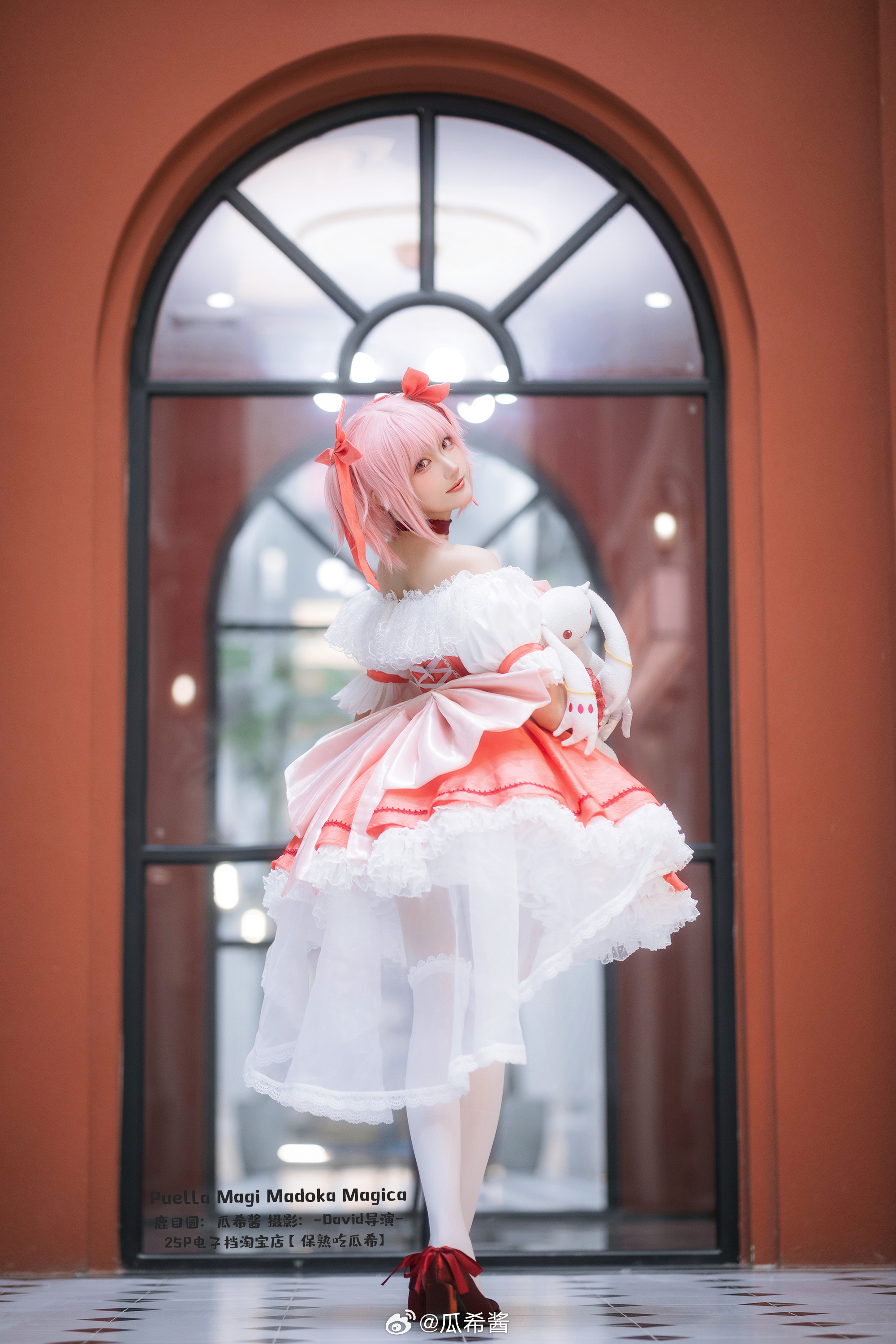 cosplay 魔法少女小圆 鹿目圆@瓜希酱 COSPLAY-第8张