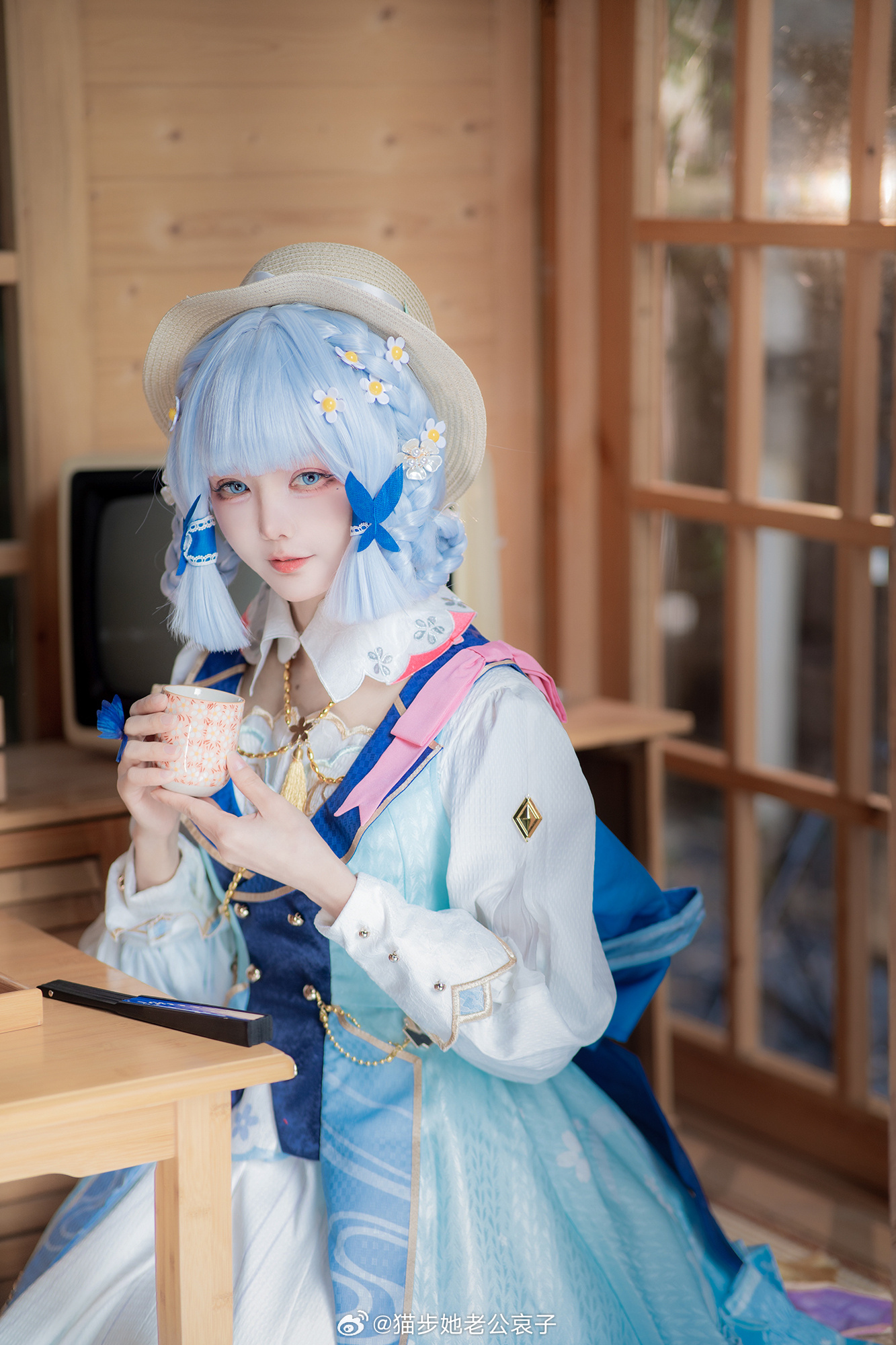 cosplay 原神 神里绫华@猫步她老公哀子 COSPLAY-第2张