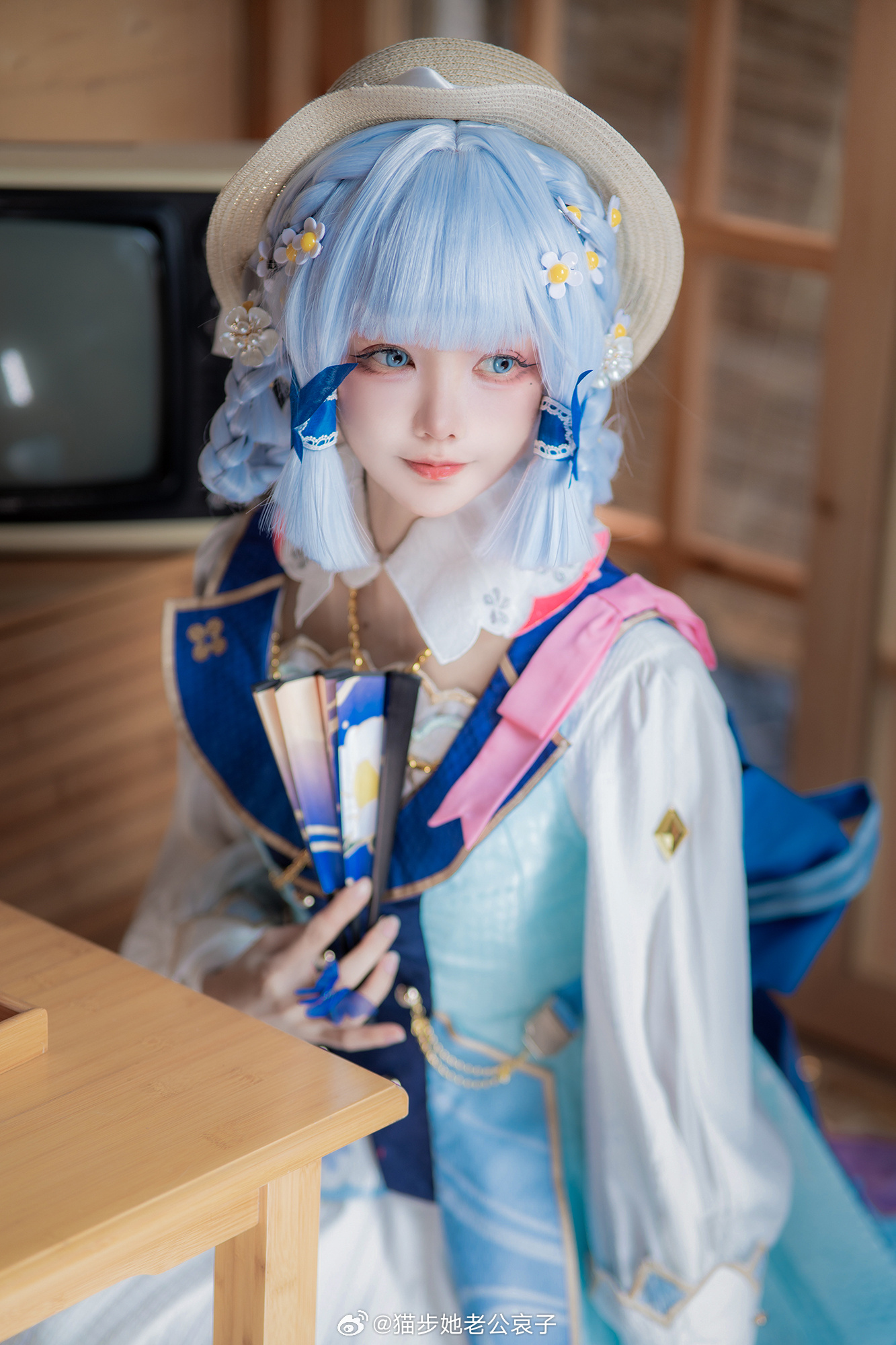 cosplay 原神 神里绫华@猫步她老公哀子 COSPLAY-第3张