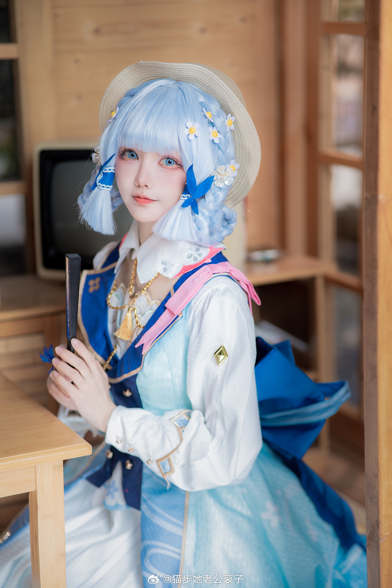 cosplay 原神 神里绫华@猫步她老公哀子 COSPLAY-第4张