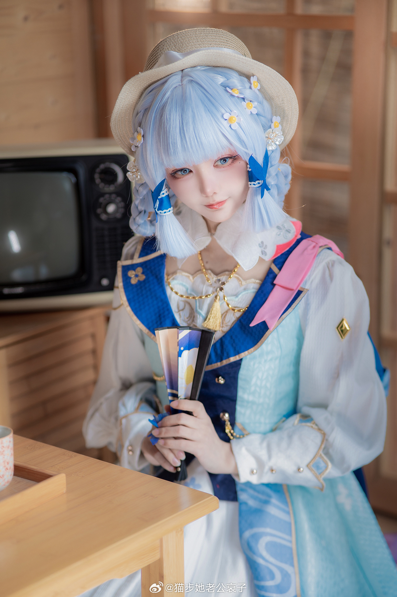 cosplay 原神 神里绫华@猫步她老公哀子 COSPLAY-第5张