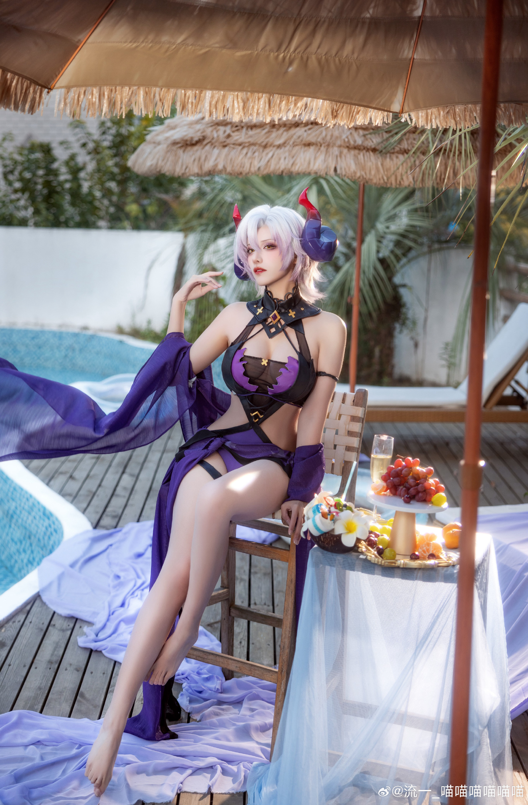 COSPLAY ✨靠近点，我又不会吃了你✨ 浮空秘境 古娜@流一_喵喵喵喵喵喵 COSPLAY-第8张