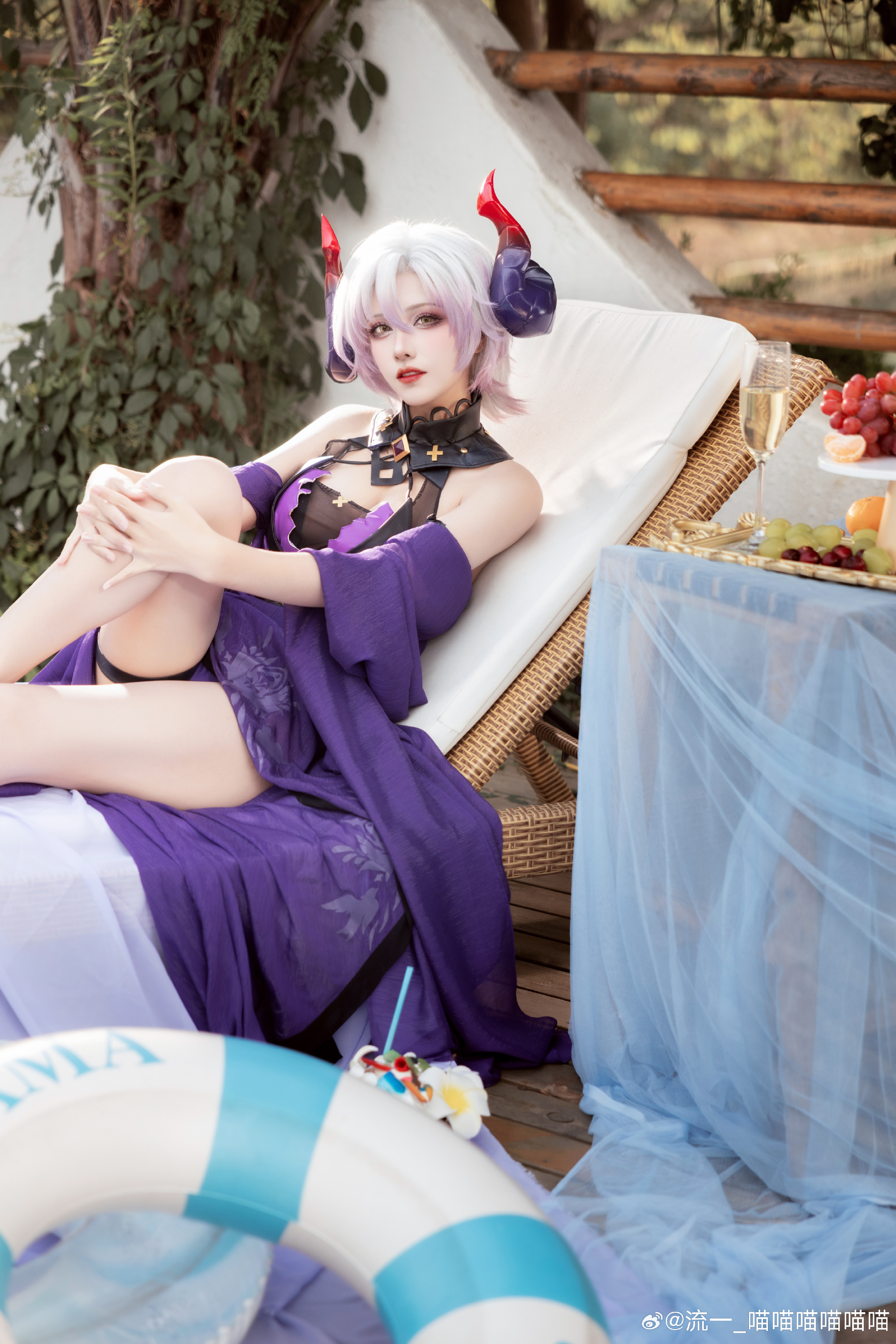 COSPLAY ✨靠近点，我又不会吃了你✨ 浮空秘境 古娜@流一_喵喵喵喵喵喵 COSPLAY-第10张