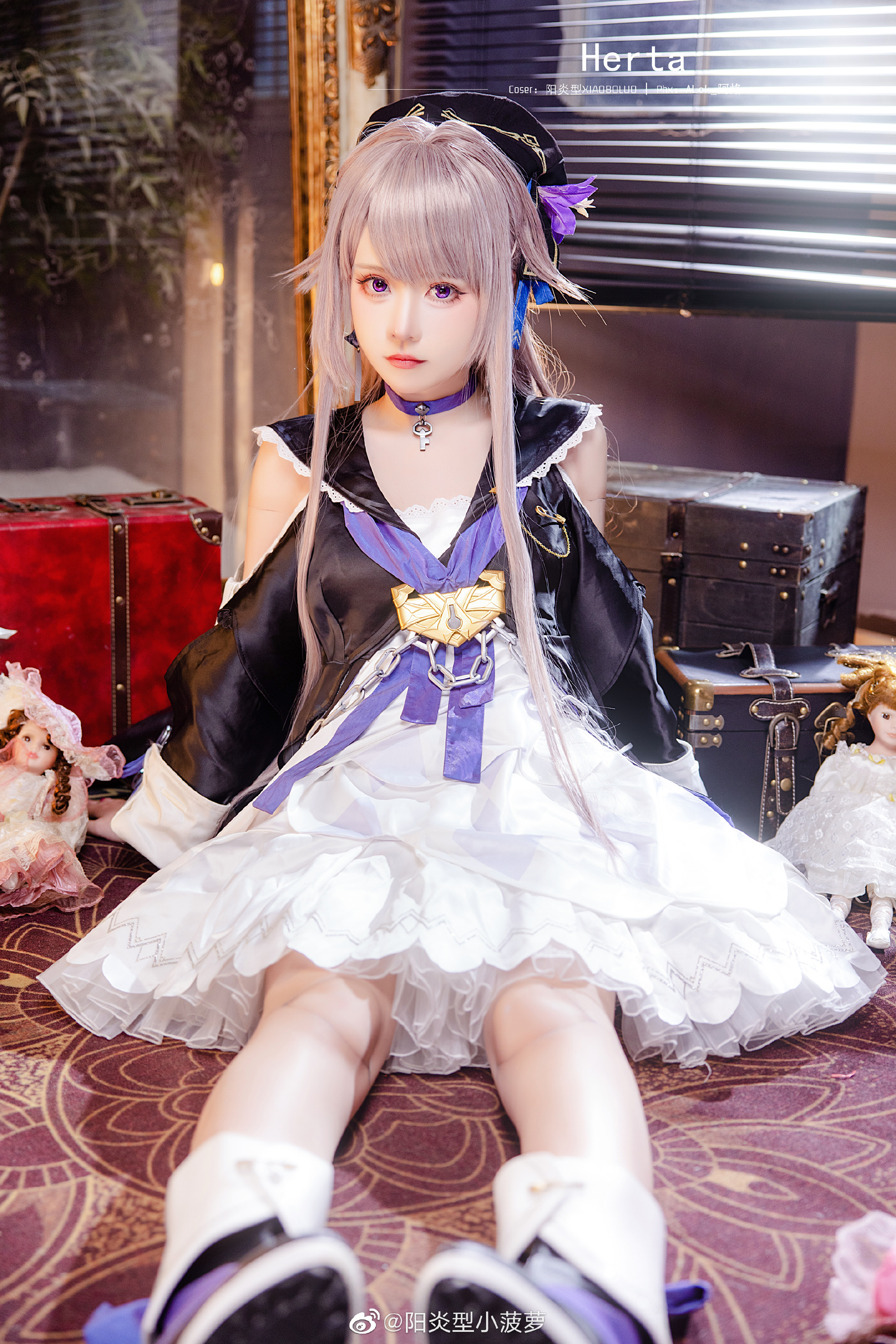 COSPLAY 崩坏星穹铁道 黑塔@阳炎型小菠萝 COSPLAY-第18张