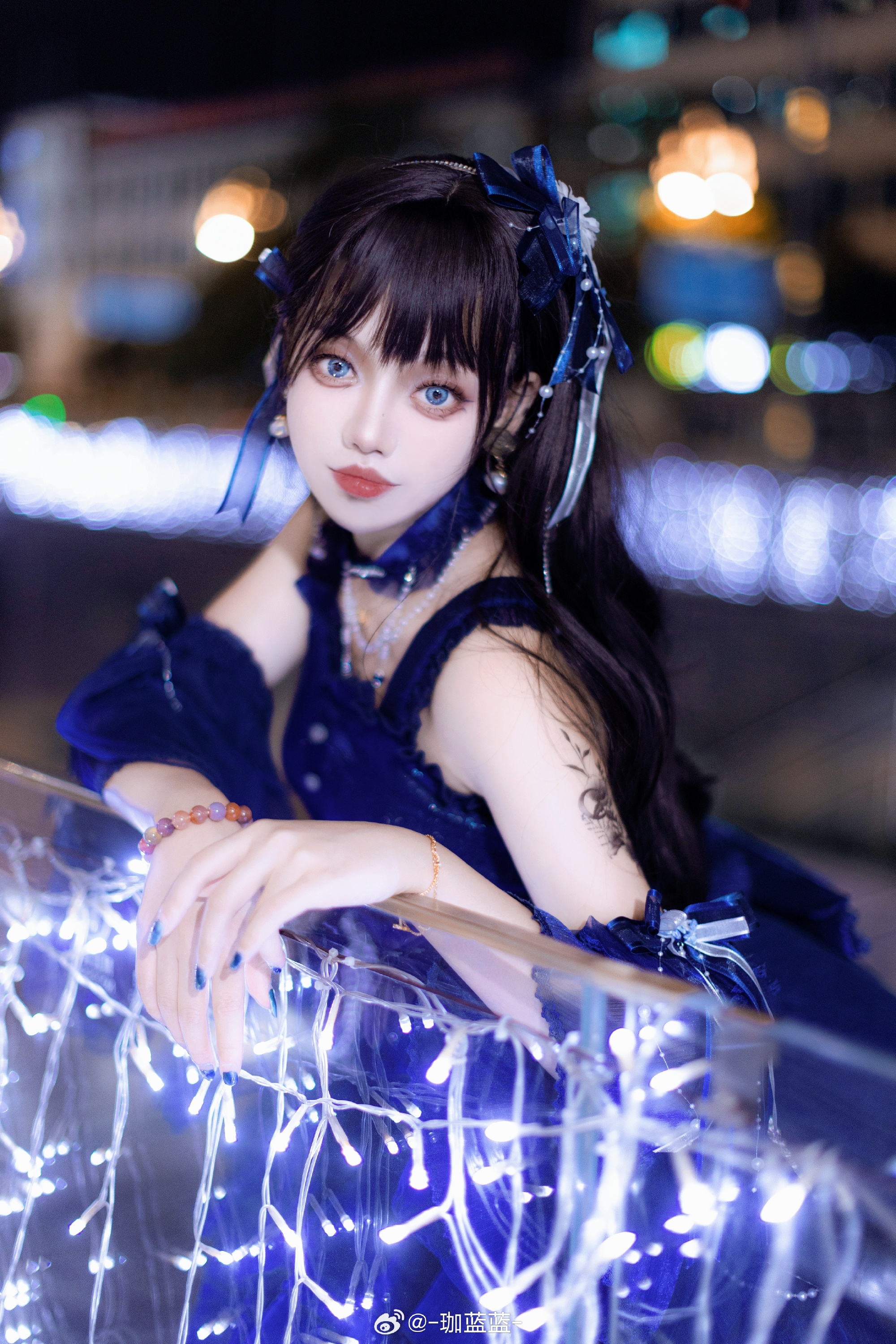 闪耀的不止是裙摆，还有老子! lolita@-珈蓝蓝- COSPLAY-第5张