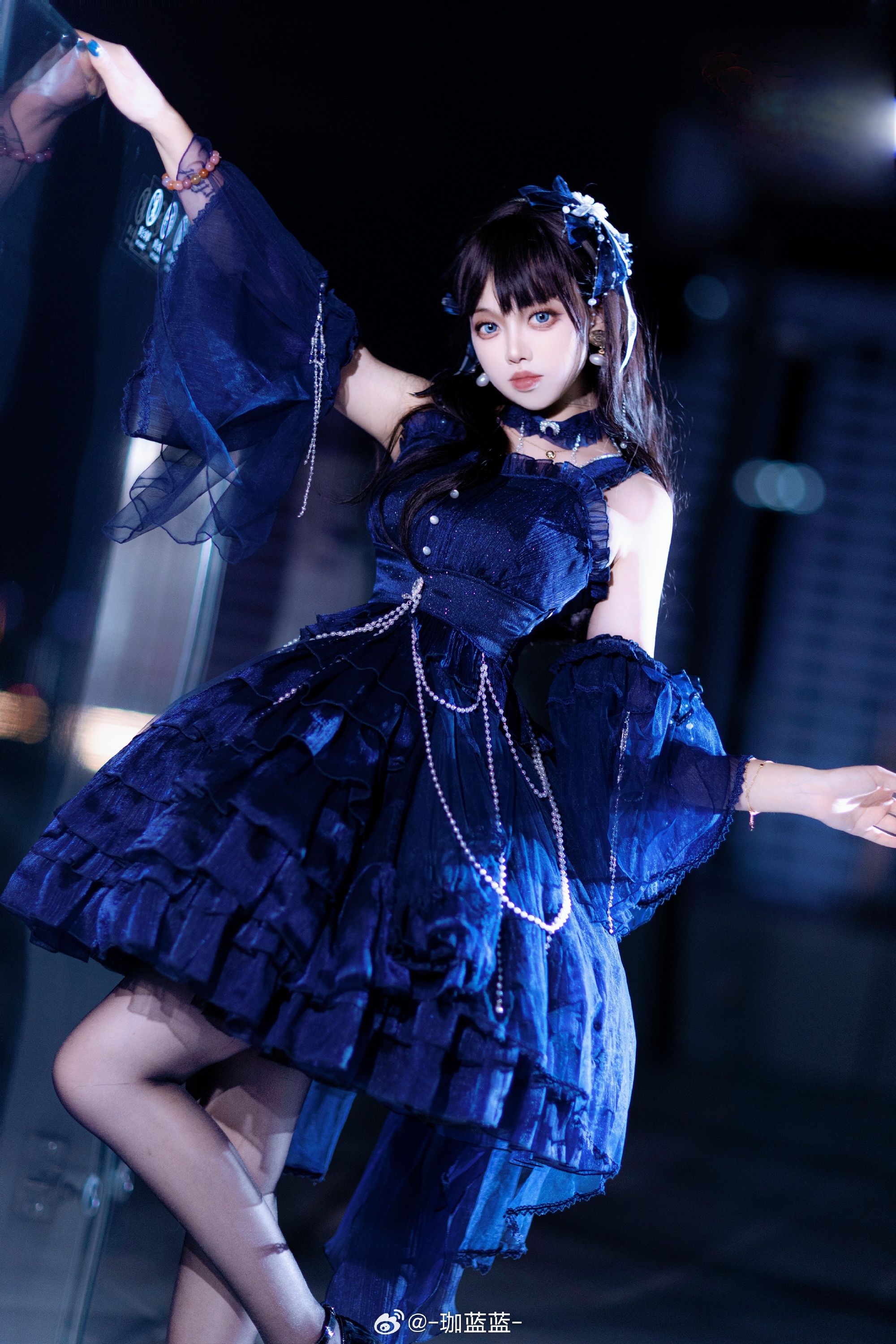 闪耀的不止是裙摆，还有老子! lolita@-珈蓝蓝- COSPLAY-第6张