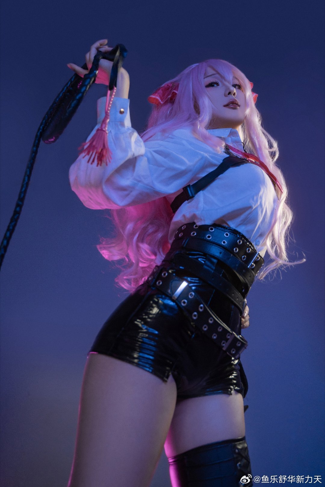 cosplay 想被尤妮欺负吗?尤妮很擅长这个喔~ nikke:胜利女神@机智勇敢依鸽鸽 COSPLAY-第4张