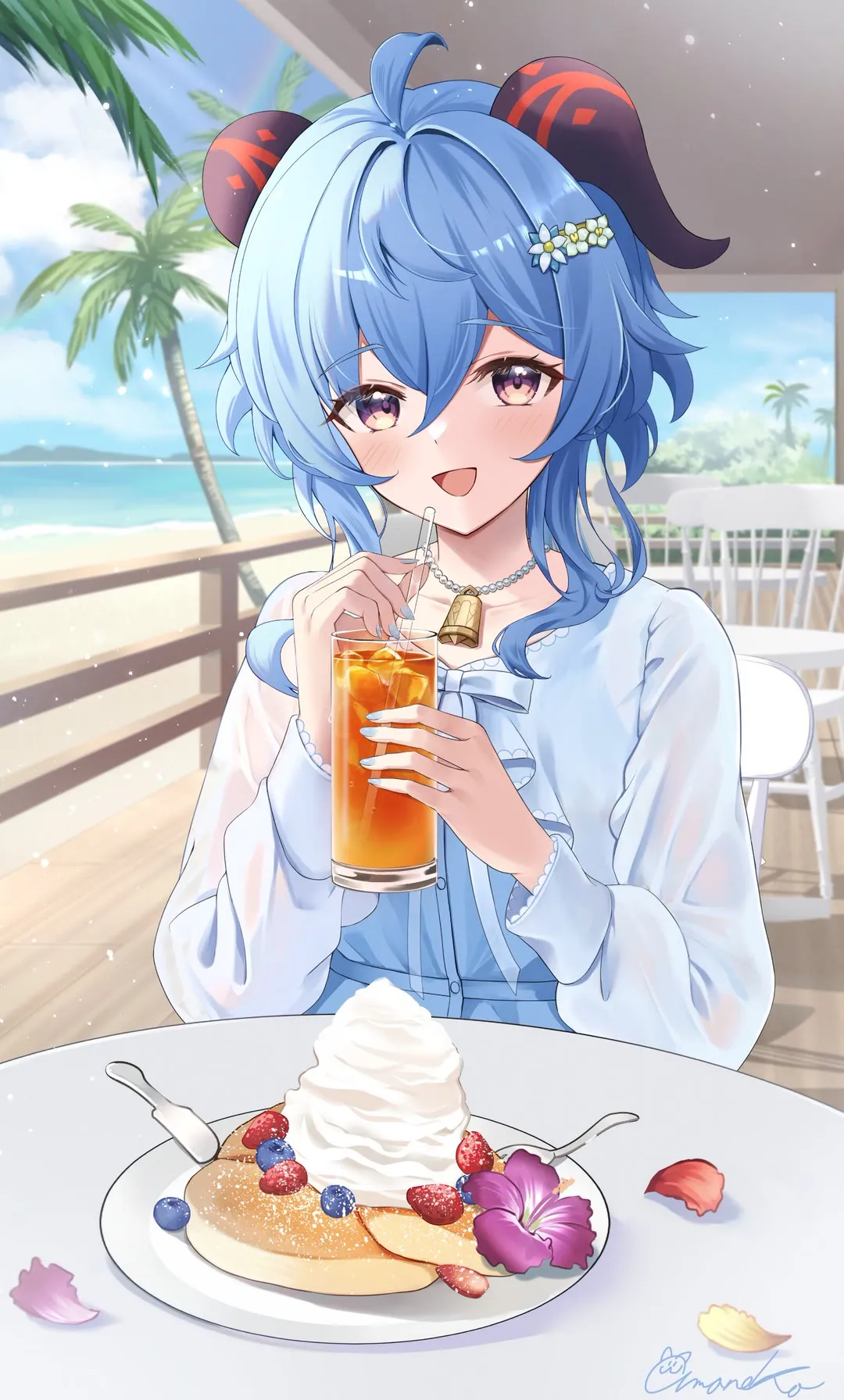 动漫美图 | 甘雨:遇上便是上上签 谢谢你来我身边