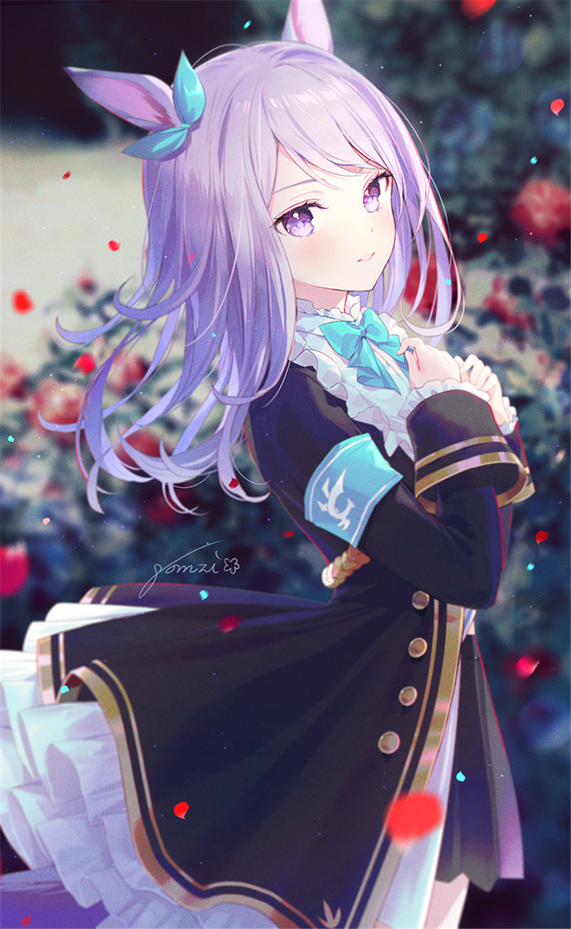 赛马娘系列角色目白麦昆图集画集插画动漫手机电脑壁纸图片素材(二期更新)