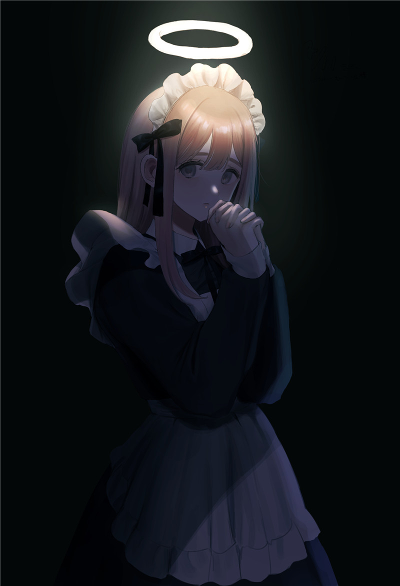 日系动漫二次元插画天使少女主题图集原画插画壁纸画集图片素材(二期更新)[2678P-9.5G]