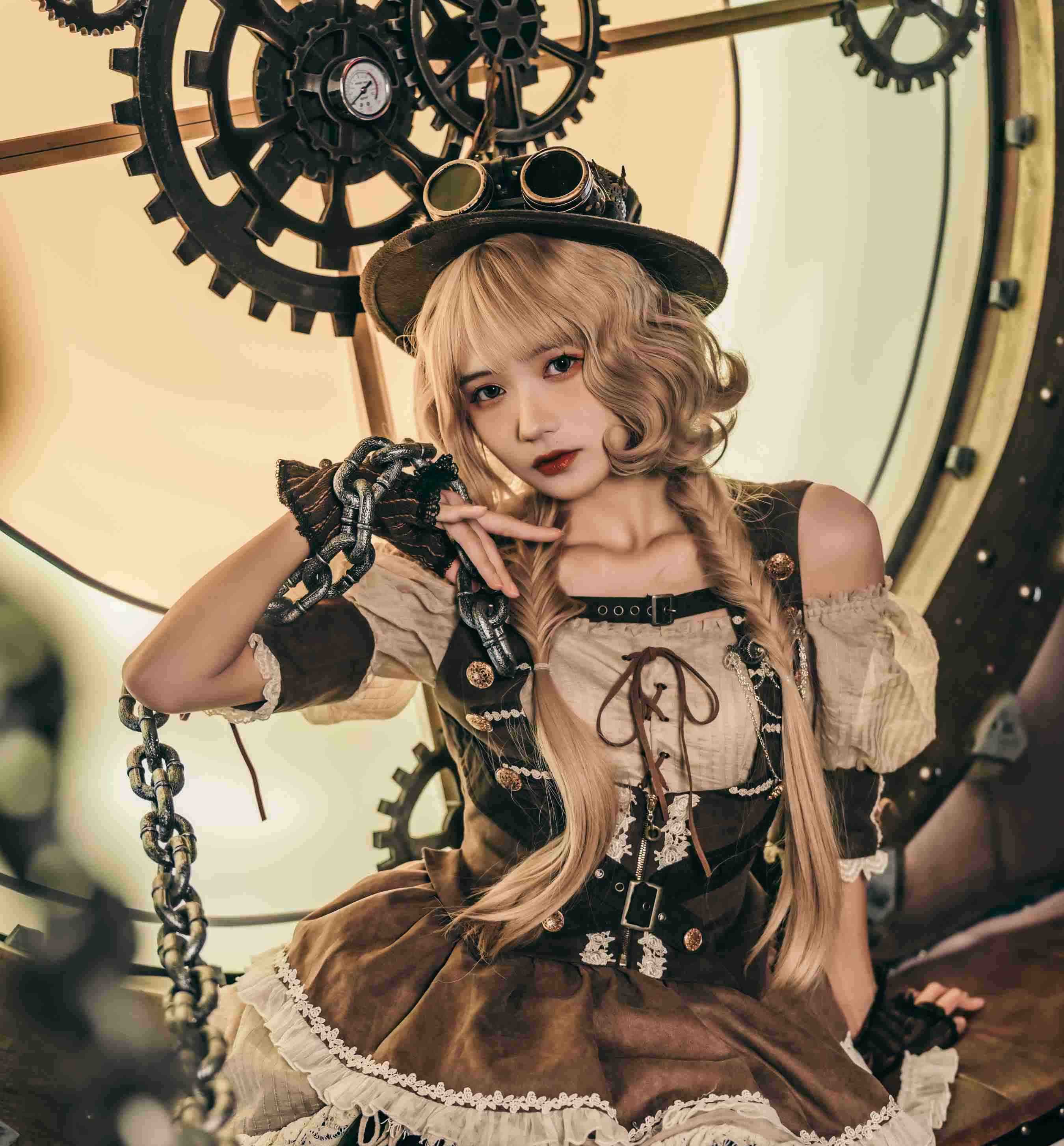 蒸汽少女_兔子Zzz不吃胡萝卜 – 美图作品图片欣赏