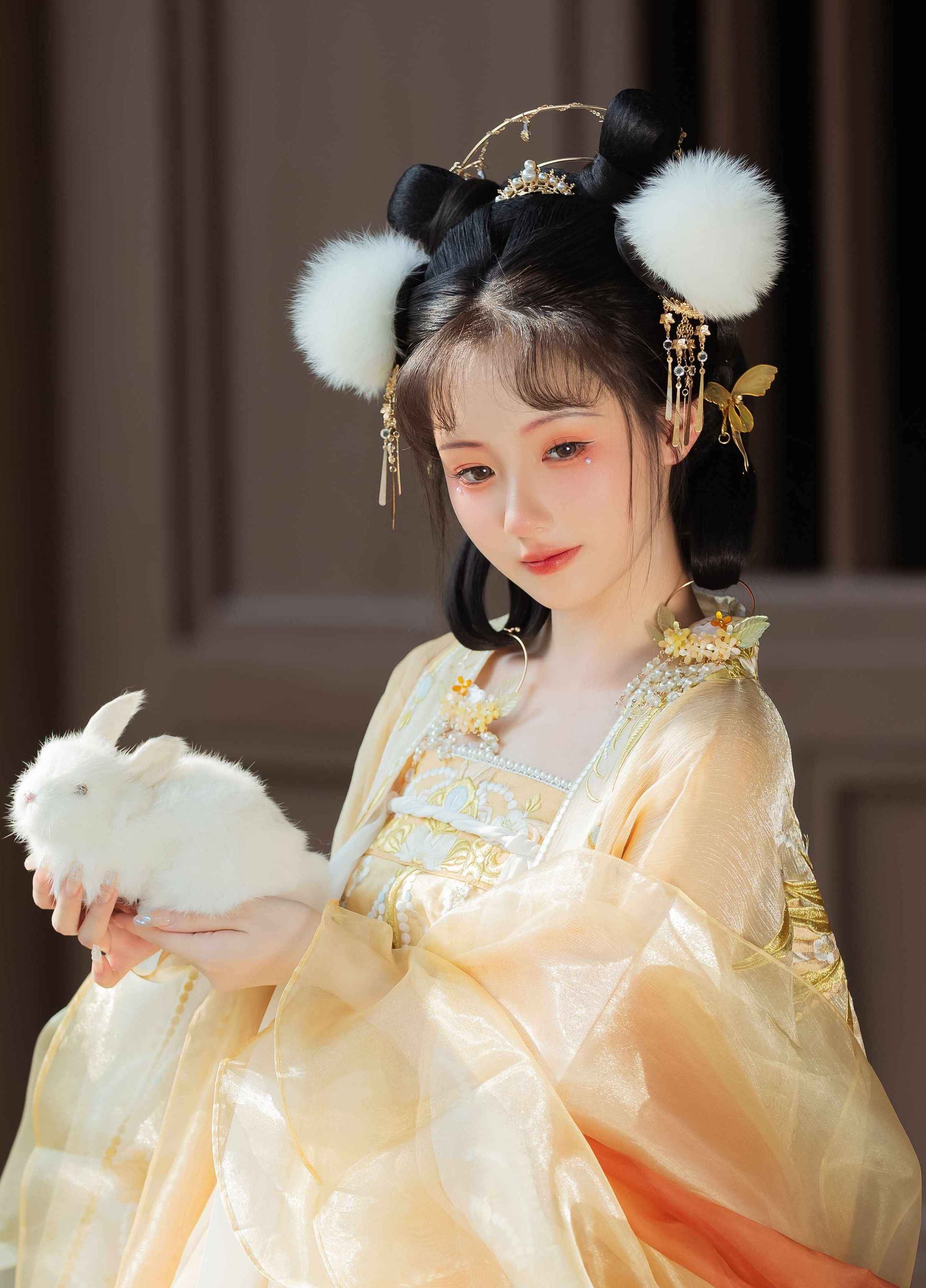 玲珑玉兔_一只年糕精 – 美图作品图片欣赏