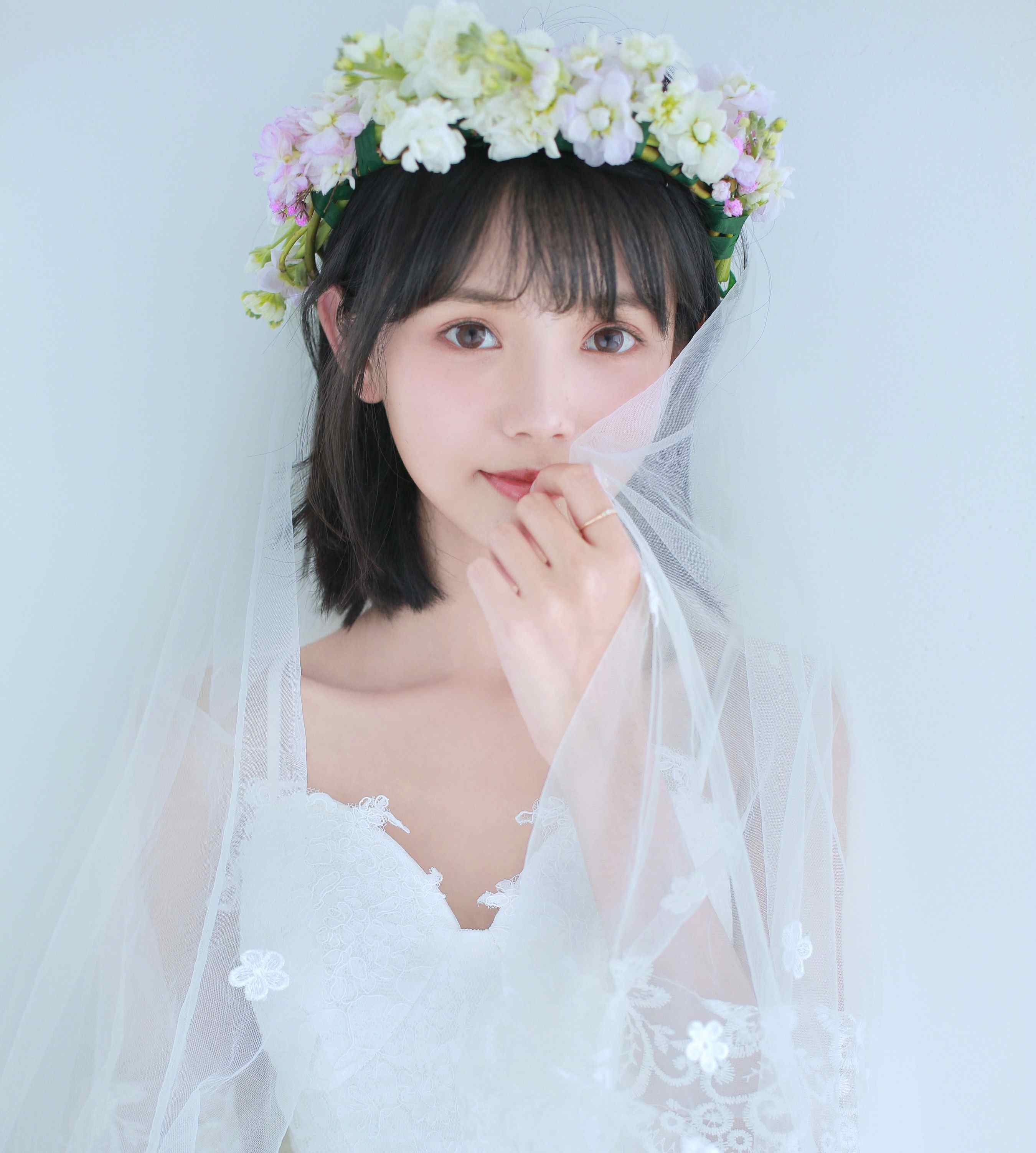 花的嫁纱_猫梓子 – 美图作品图片欣赏