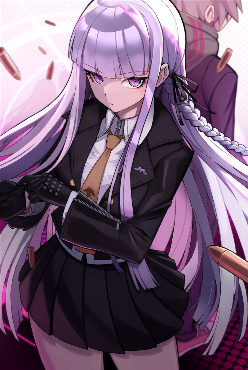 游戏弹丸论破系列角色雾切响子相关图集原画插画壁纸图片素材合集(二期更新)[628P-1G]