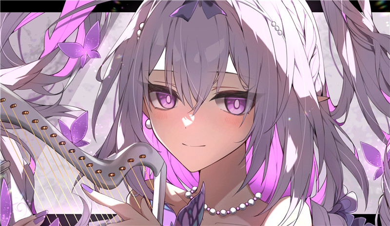 崩坏星穹铁道角色遐蝶官方立绘壁纸高清插画原画图片素材美术资料[1984P-7.45G]