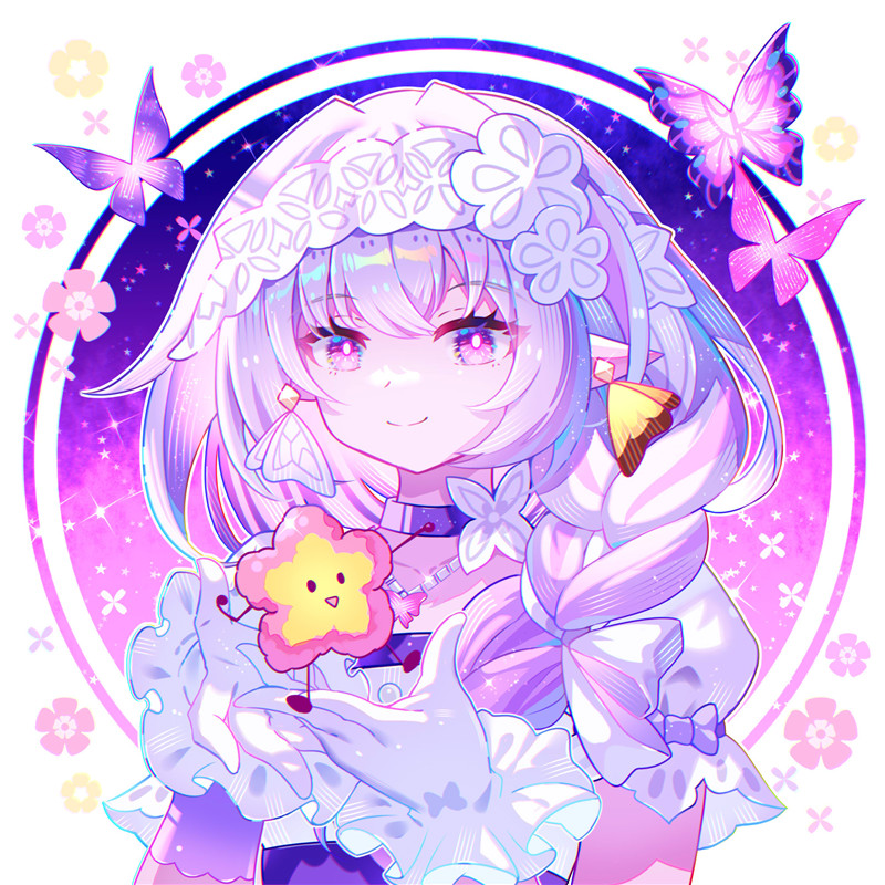 崩坏星穹铁道角色遐蝶官方立绘壁纸高清插画原画图片素材美术资料[1984P-7.45G]