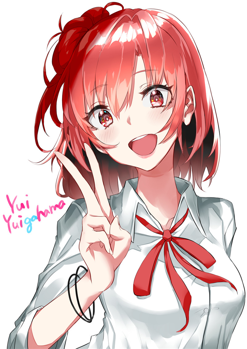 动漫春物角色由比滨结衣相关图集插画线稿CG壁纸图片素材美术资料(二期更新)[1029P-2.18G]