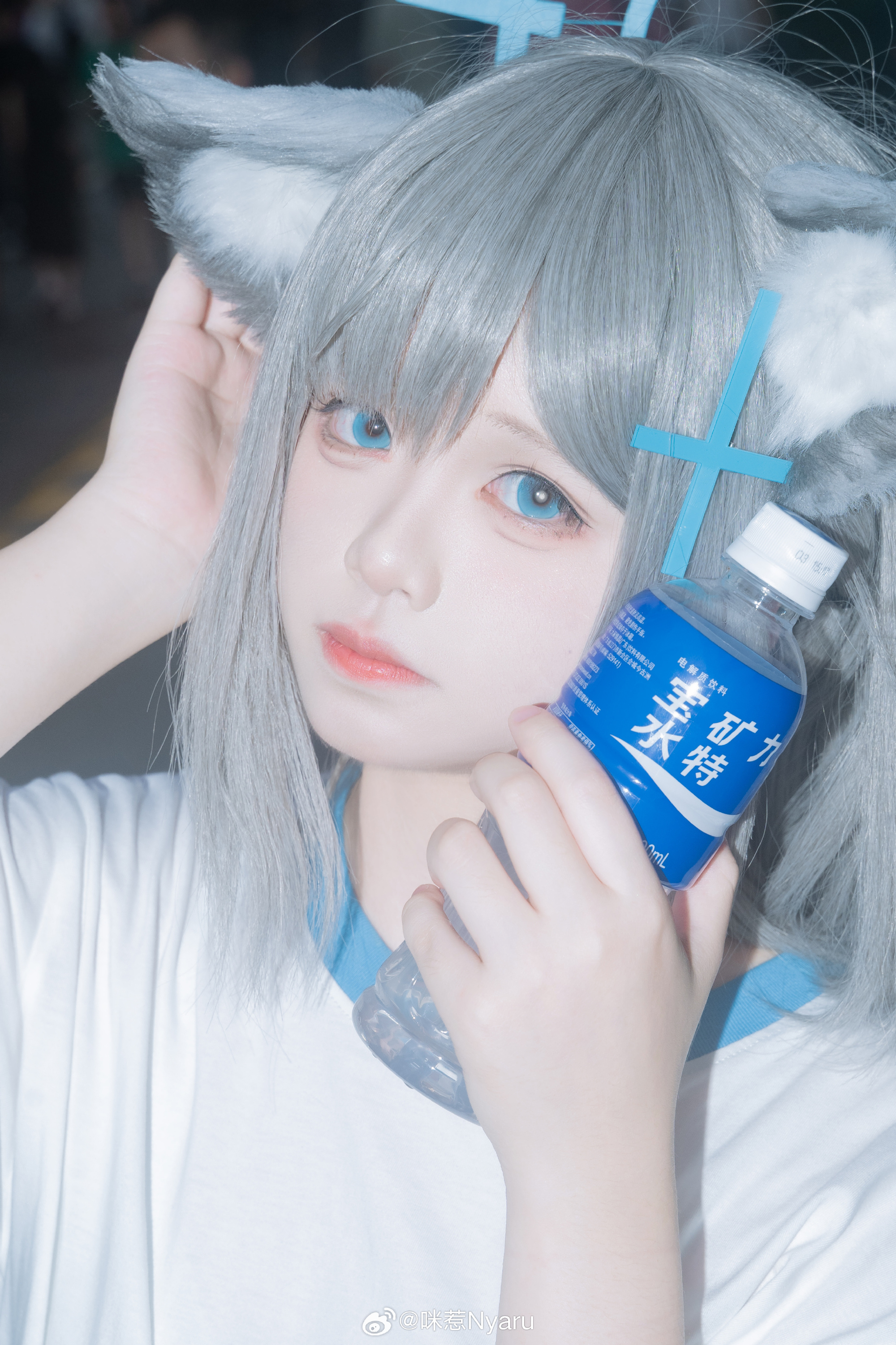 Cosplay｜蔚蓝档案 砂狼白子@咪惹Nyaru