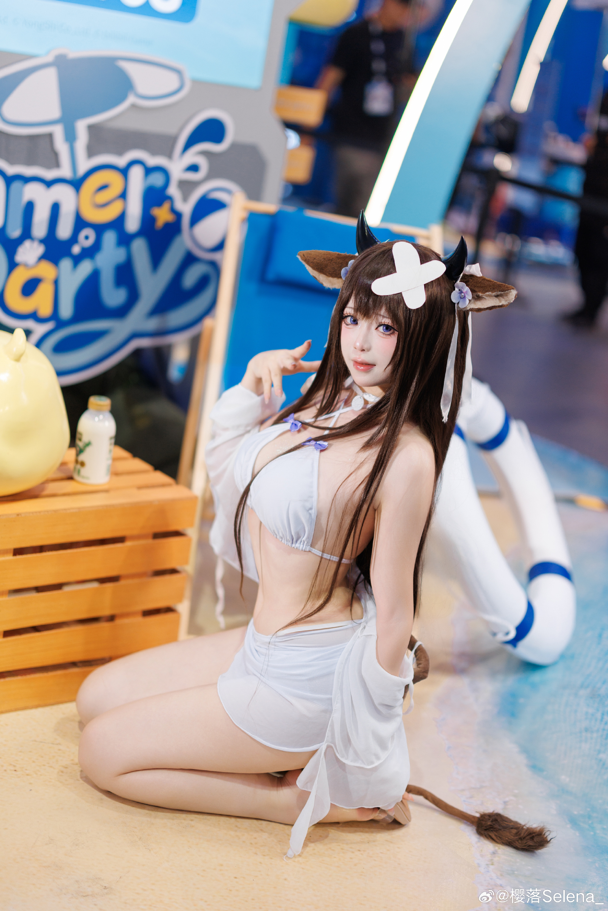 Cosplay｜指挥官，欢迎回港~！ ​​​ 碧蓝航线 樫野@樱落Selena_