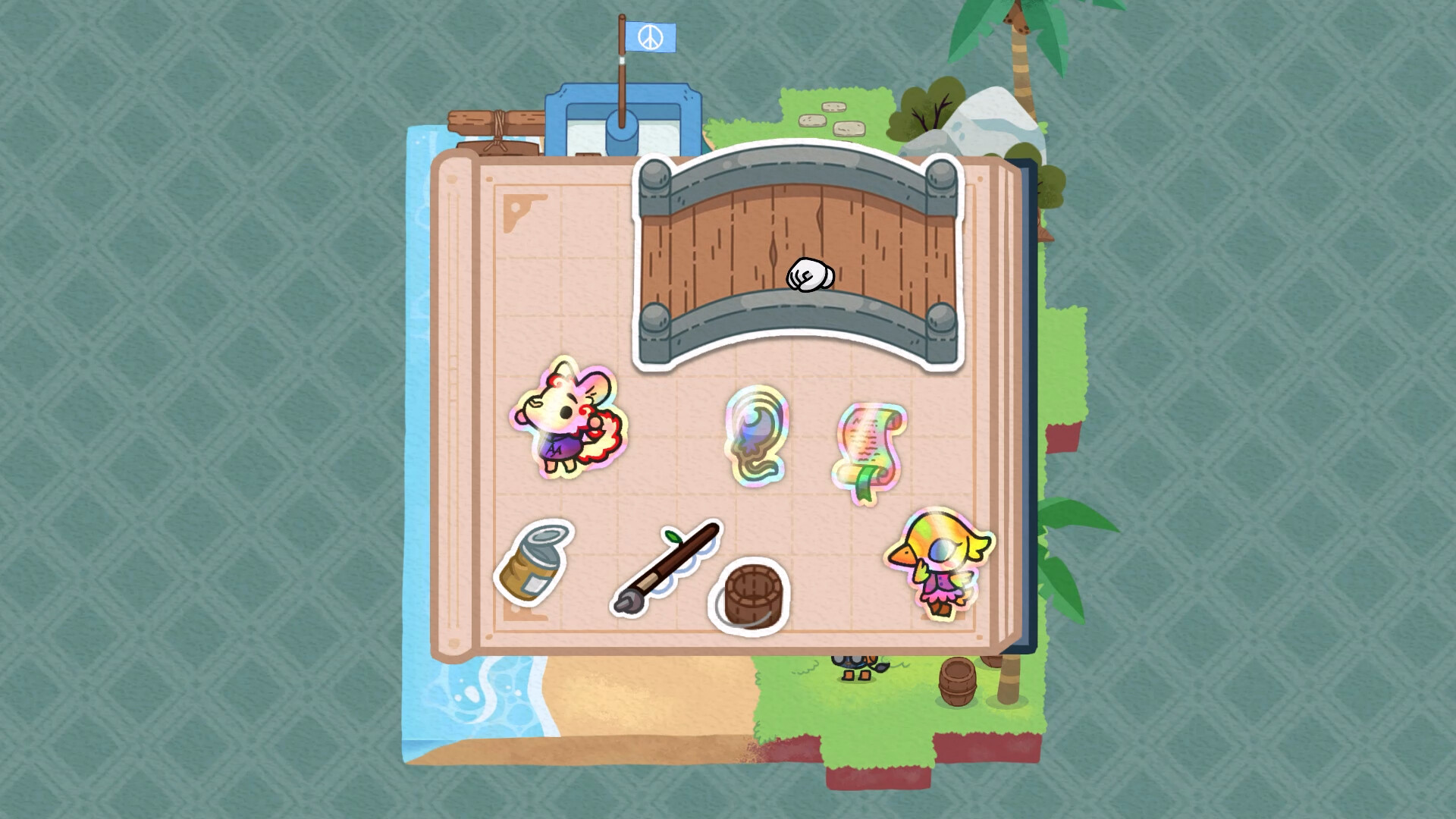 小小贴纸故事/A Tiny Sticker Tale