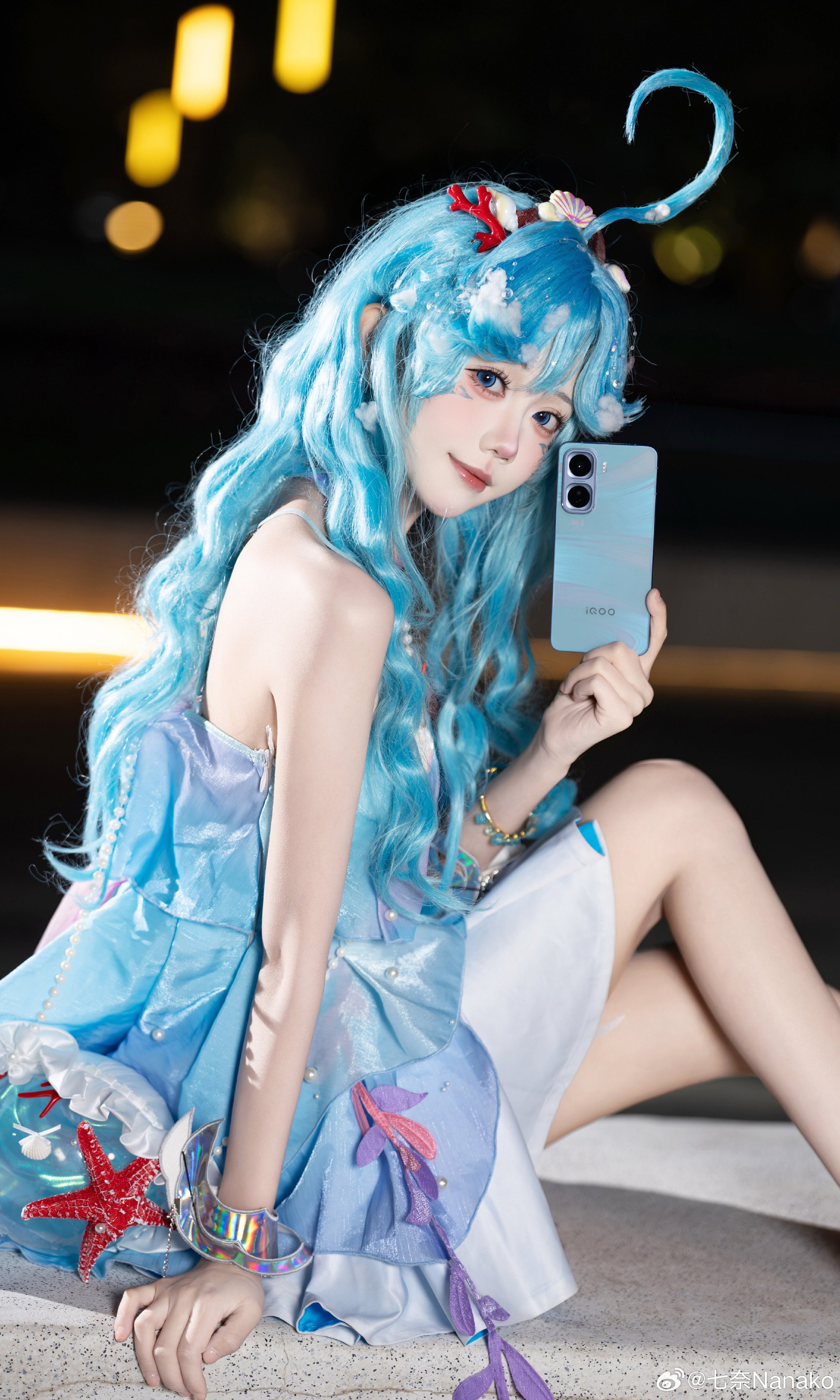 Cosplay｜王者荣耀 哇 朵朵为了打破次元壁有多拼！@聪明鯊鯊万